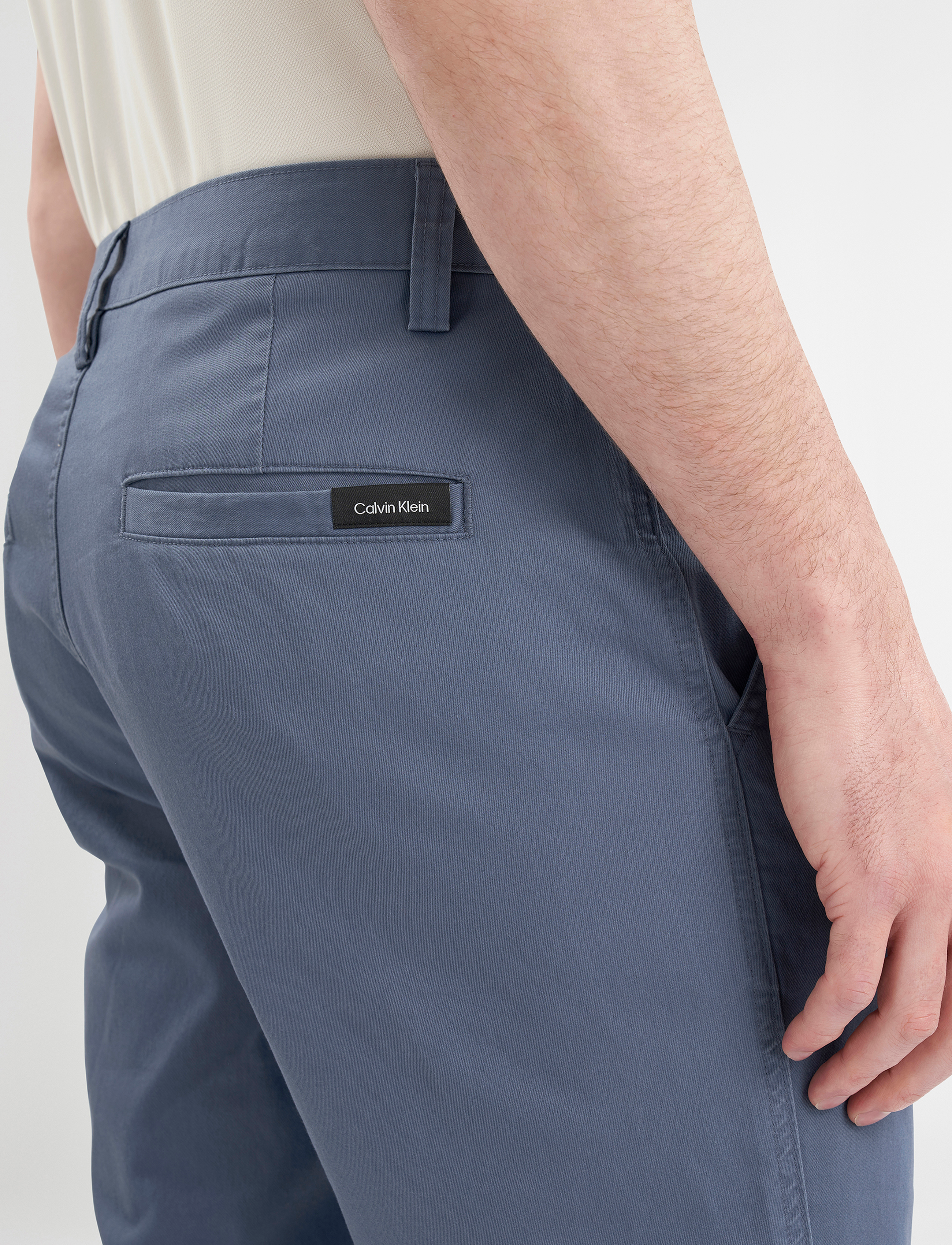 Calvin Klein Golf - WEEKEND CHINO TROUSER - golfipüksid - denim - 4