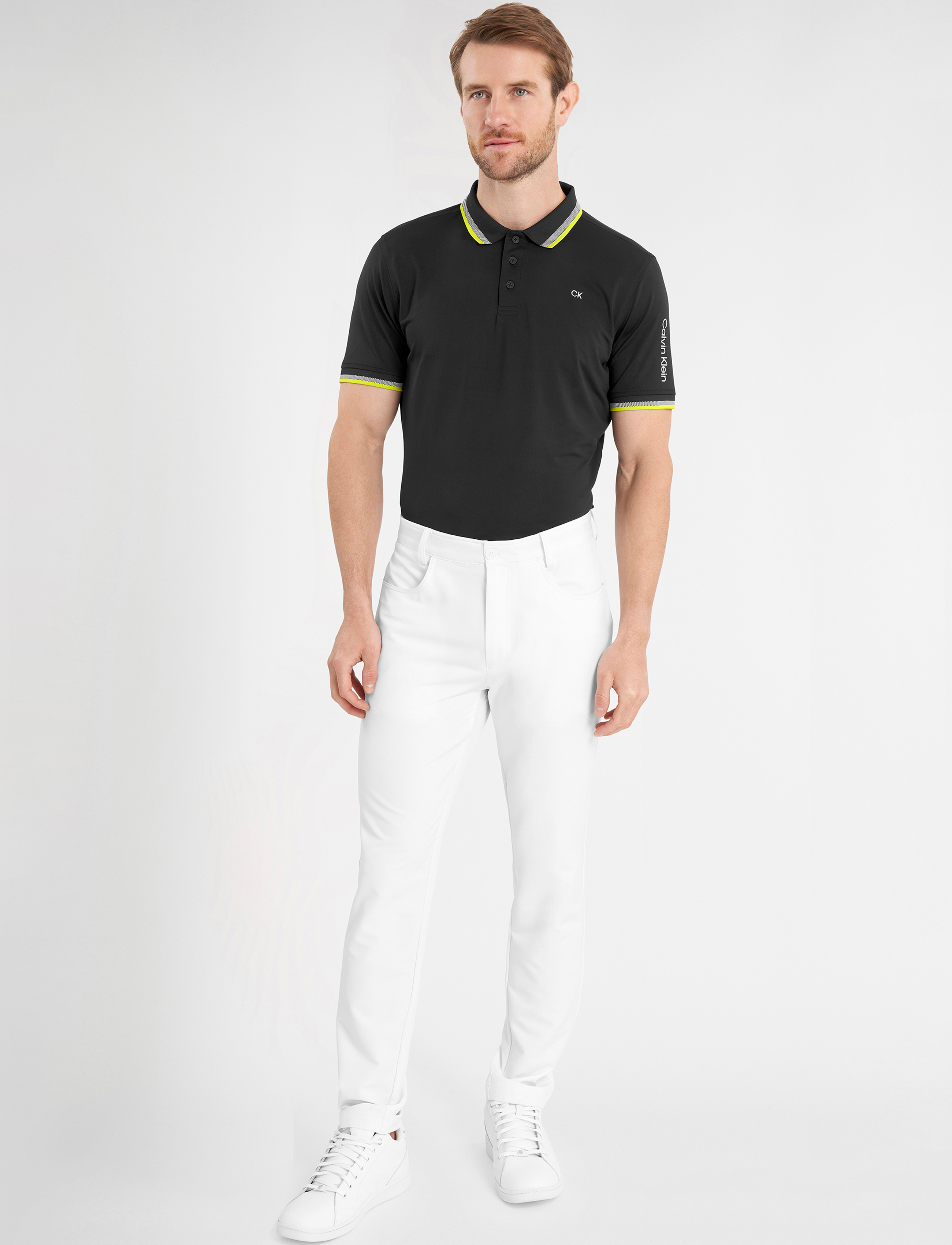 Calvin Klein Golf - RESPONSE POLO - black - 3
