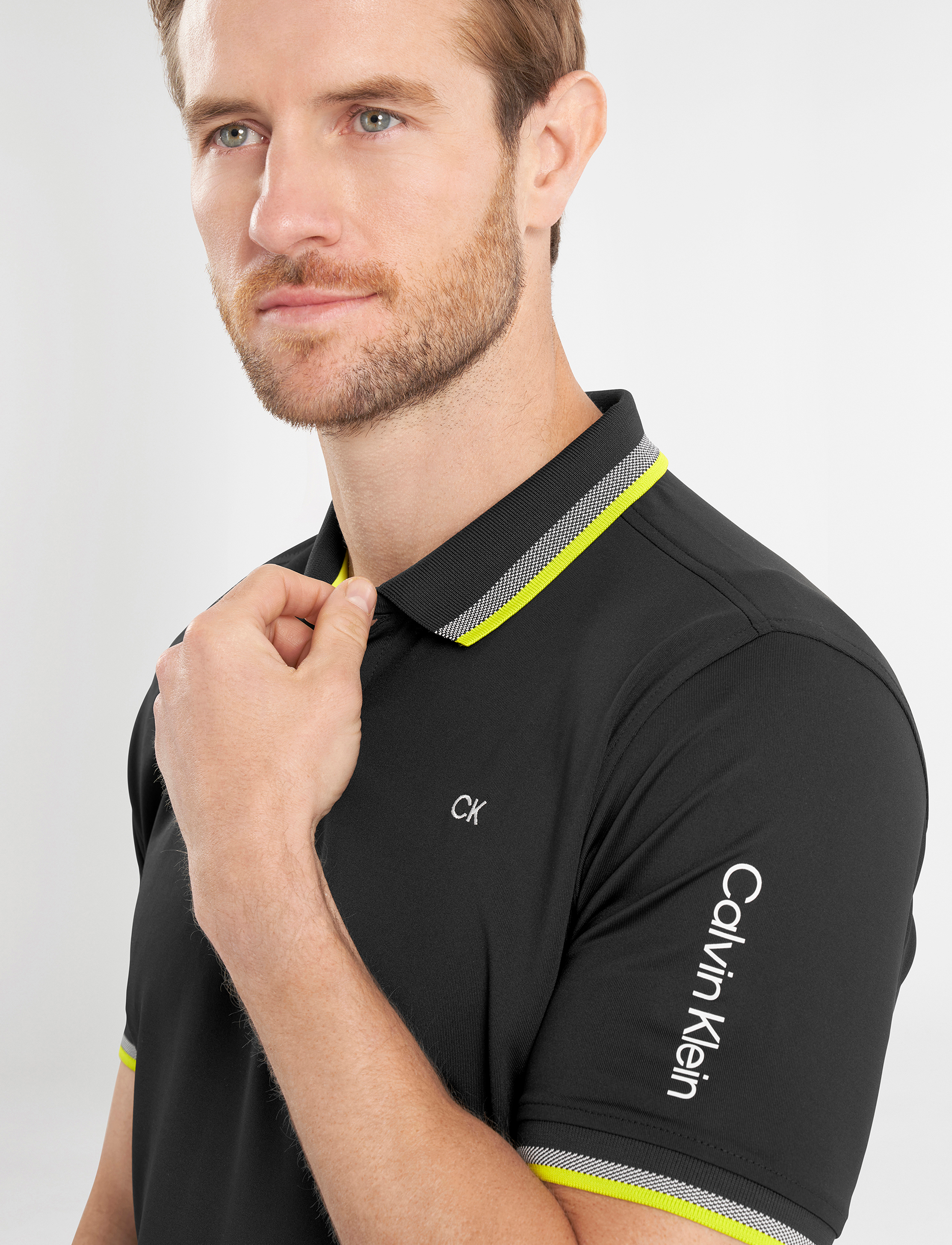 Calvin Klein Golf - RESPONSE POLO - black - 4