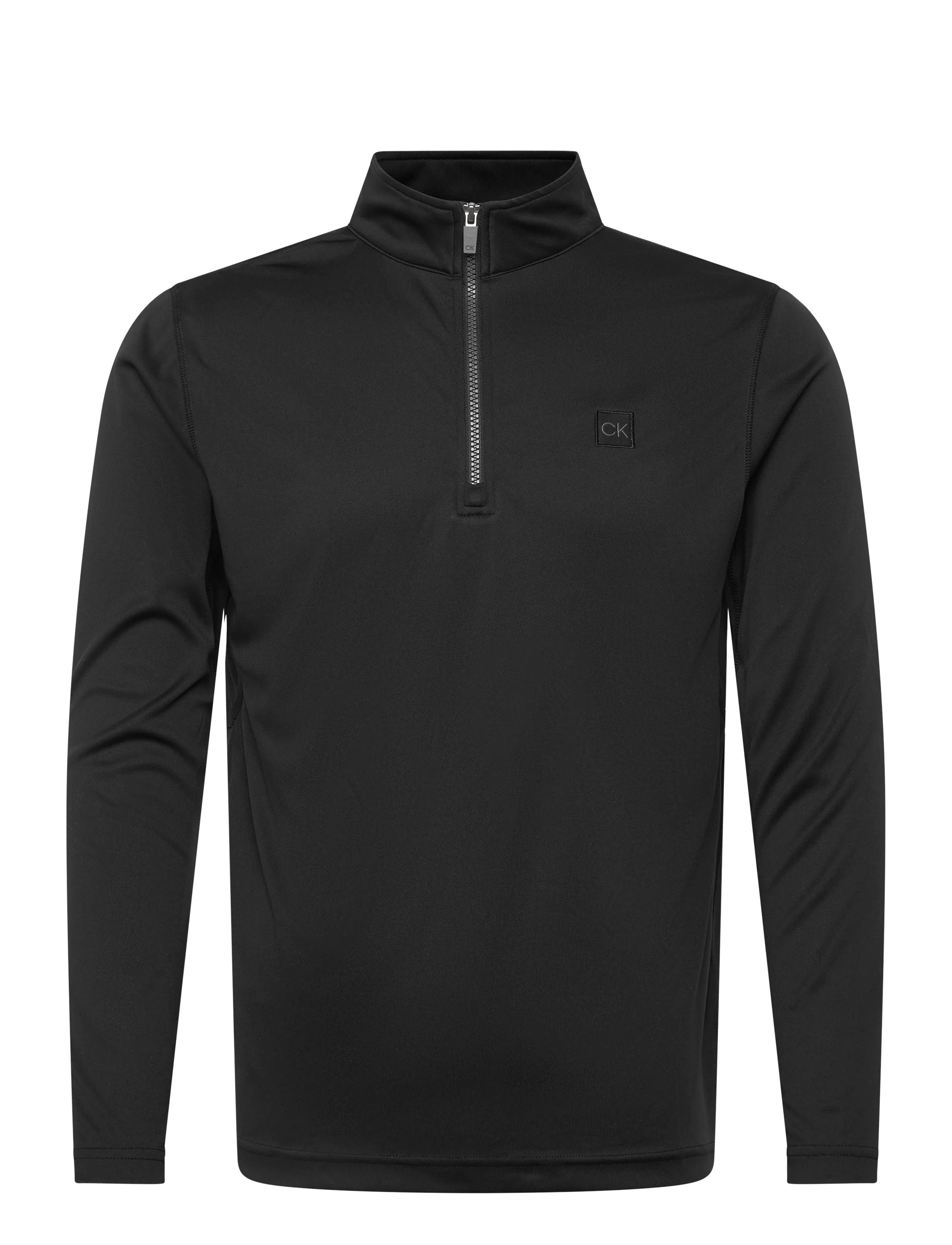 Calvin Klein Golf ADVANCE 1/4 ZIP LAYERING - Calvin Klein Golf - BLACK / black