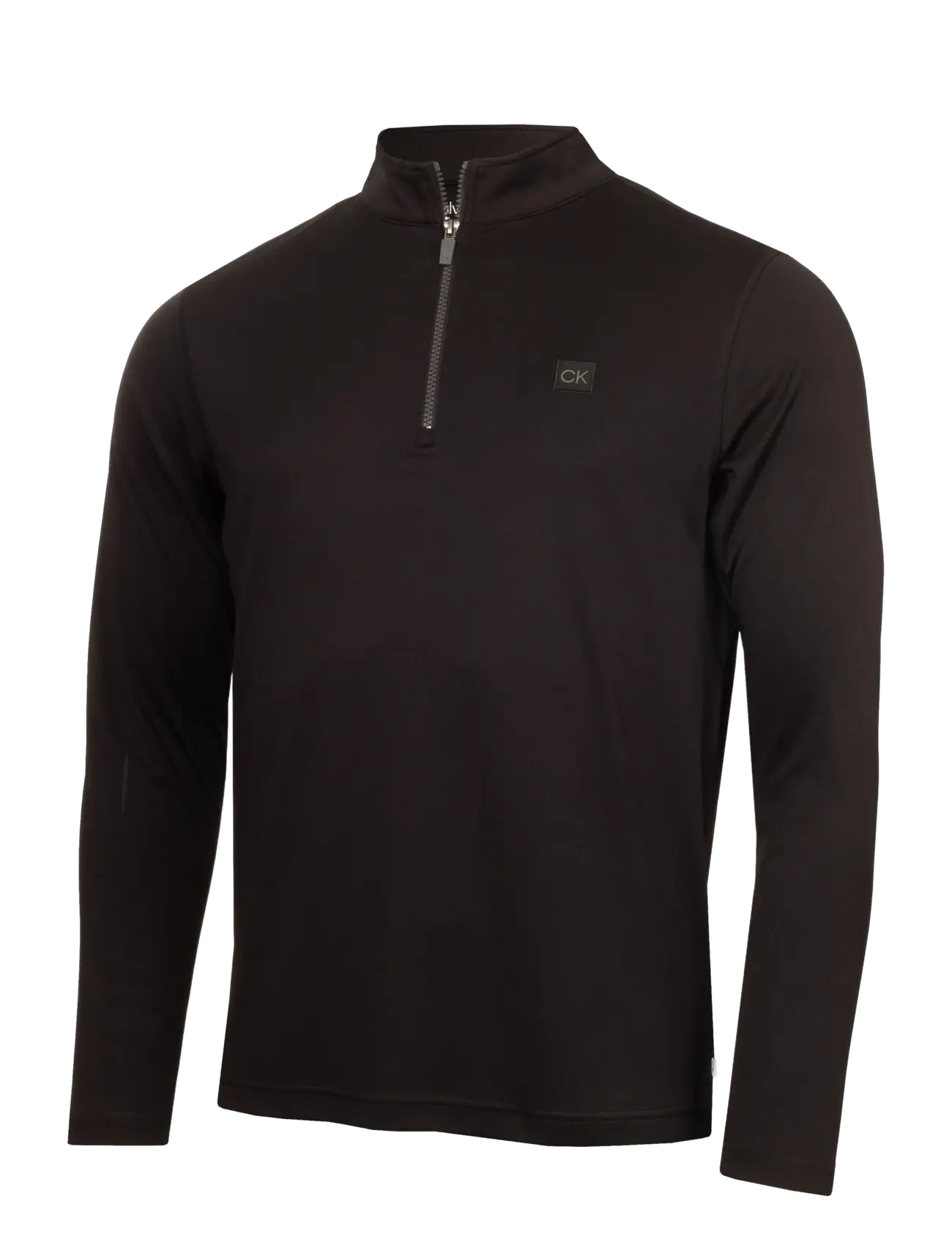 Calvin Klein Golf ADVANCE 1/4 ZIP LAYERING - Calvin Klein Golf - BLACK / black