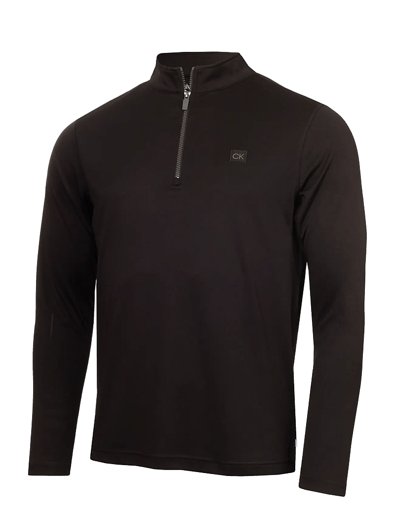 Calvin Klein Golf - ADVANCE 1/4 ZIP LAYERING - funktionsunterwäsche - oberteile - black - 1