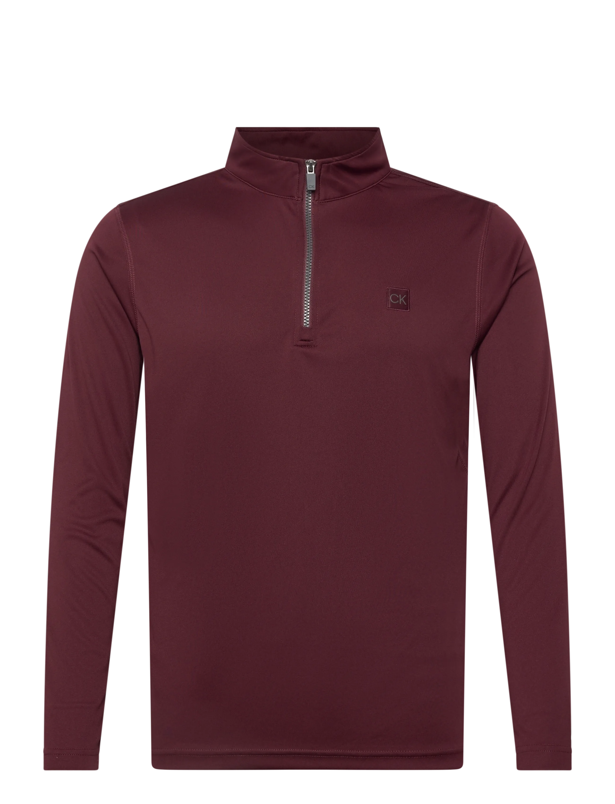 Calvin Klein Golf ADVANCE 1/4 ZIP LAYERING - Calvin Klein Golf - BURGUNDY / burgundy