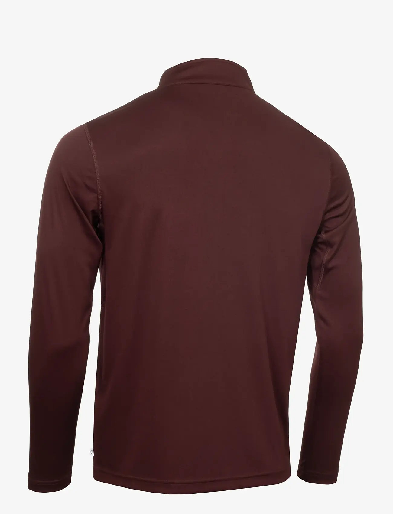 Calvin Klein Golf - ADVANCE 1/4 ZIP LAYERING - baselayer overdele - burgundy - 2