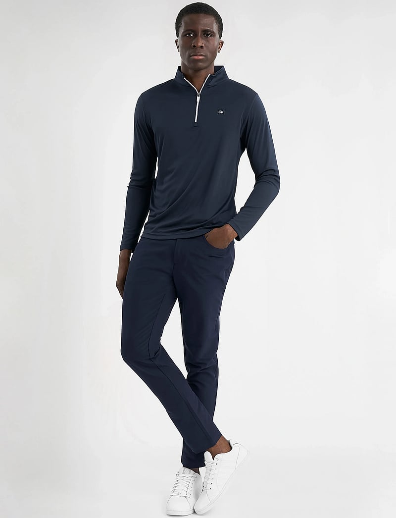 Calvin Klein Golf - ADVANCE 1/4 ZIP LAYERING - funktionsunterwäsche - oberteile - navy - 3
