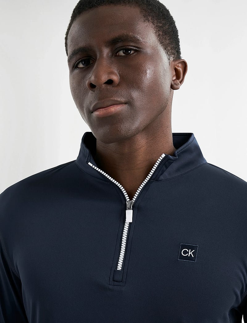 Calvin Klein Golf - ADVANCE 1/4 ZIP LAYERING - funktionsunterwäsche - oberteile - navy - 4