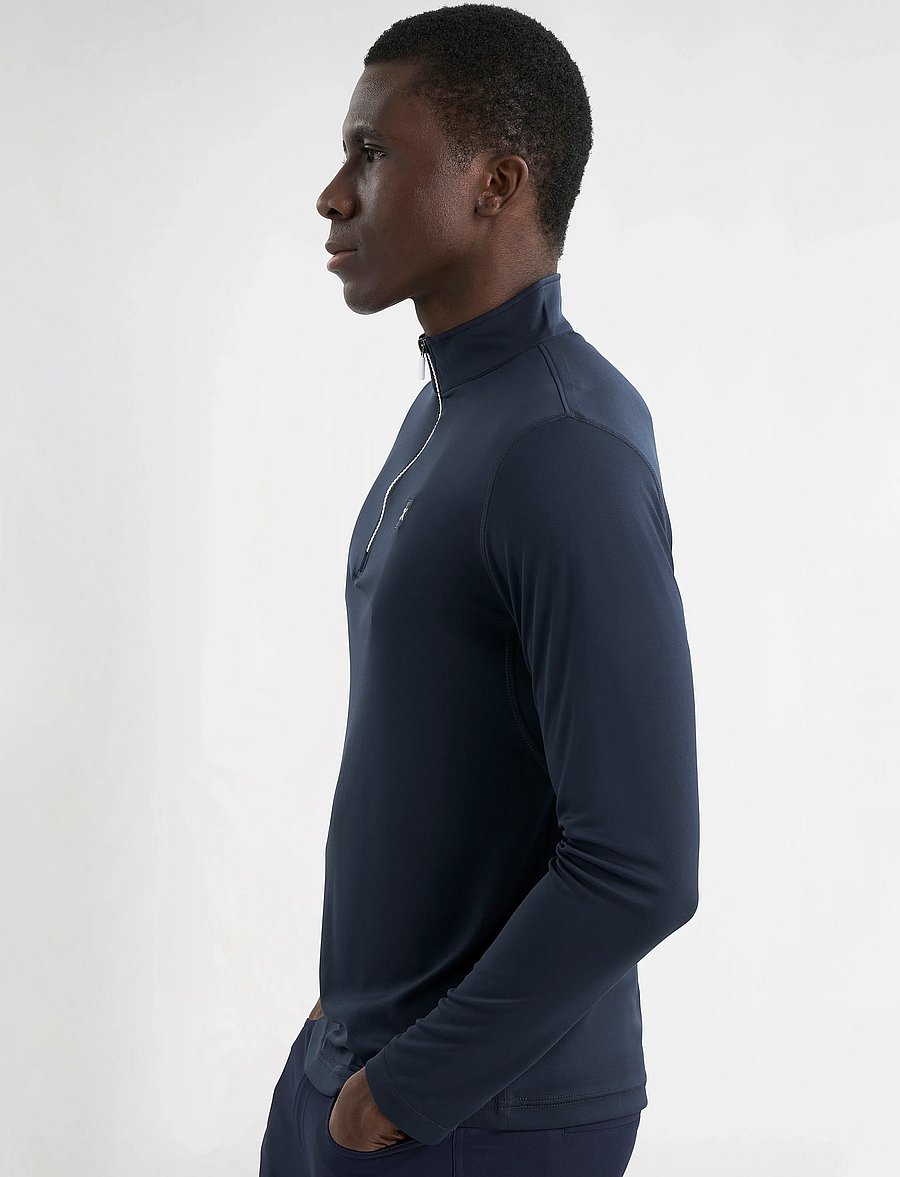 Calvin Klein Golf - ADVANCE 1/4 ZIP LAYERING - funktionsunterwäsche - oberteile - navy - 5