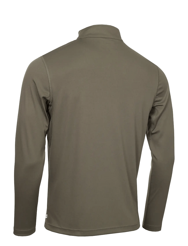 Calvin Klein Golf - ADVANCE 1/4 ZIP LAYERING - funktionsunterwäsche - oberteile - olive - 2