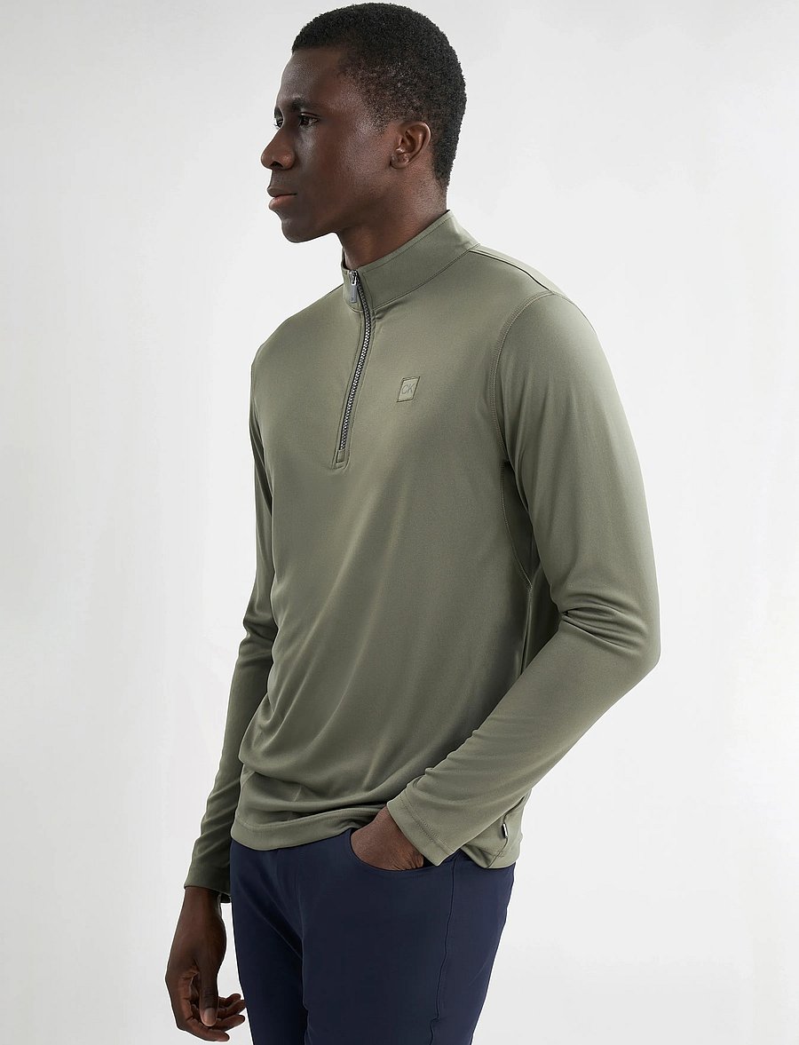 Calvin Klein Golf - ADVANCE 1/4 ZIP LAYERING - thermo ondershirts - olive - 5