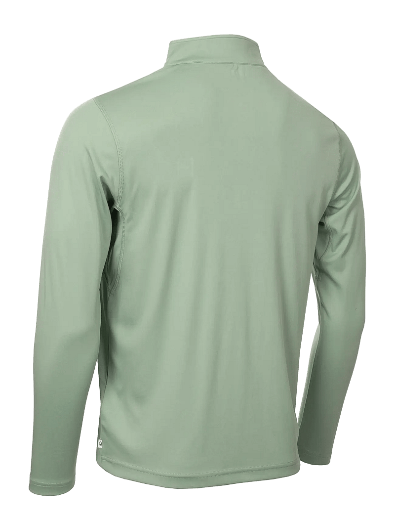 Calvin Klein Golf - ADVANCE 1/4 ZIP LAYERING - funktionsunterwäsche - oberteile - sage - 2