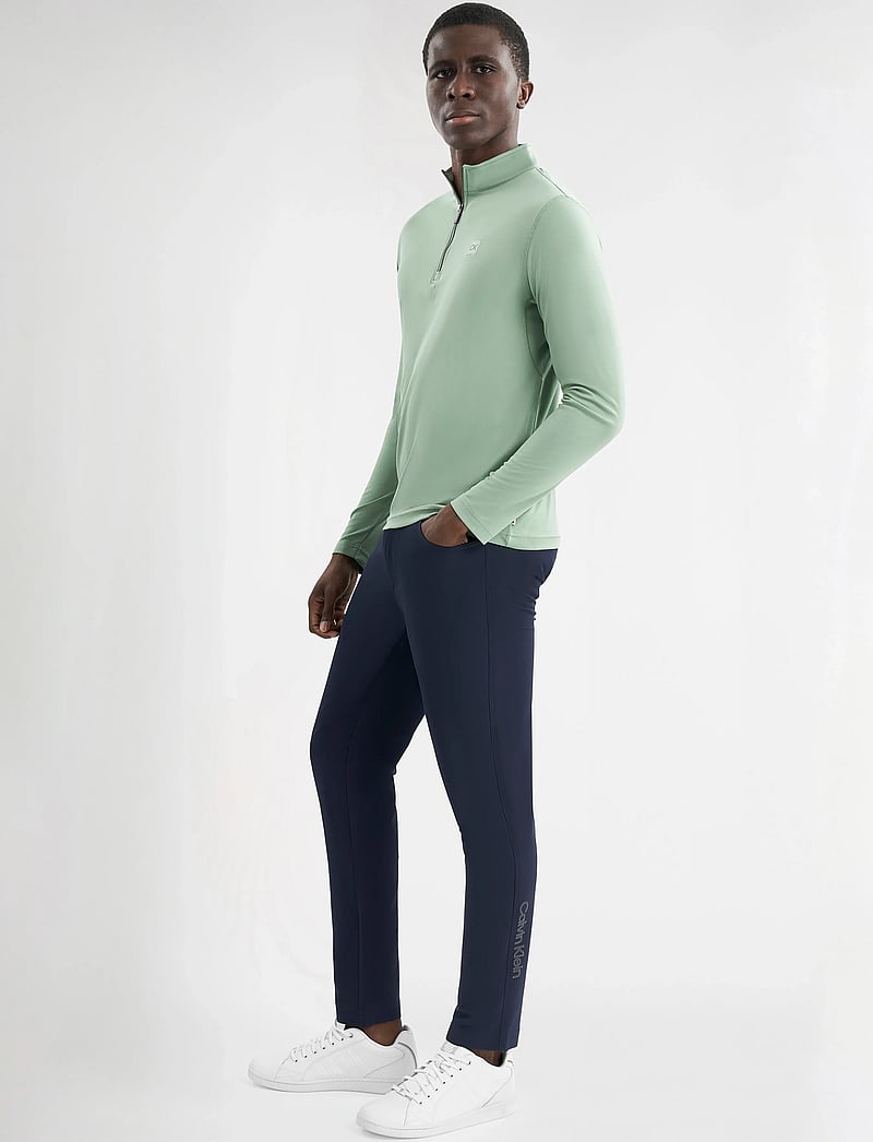 Calvin Klein Golf - ADVANCE 1/4 ZIP LAYERING - funktionsunterwäsche - oberteile - sage - 3