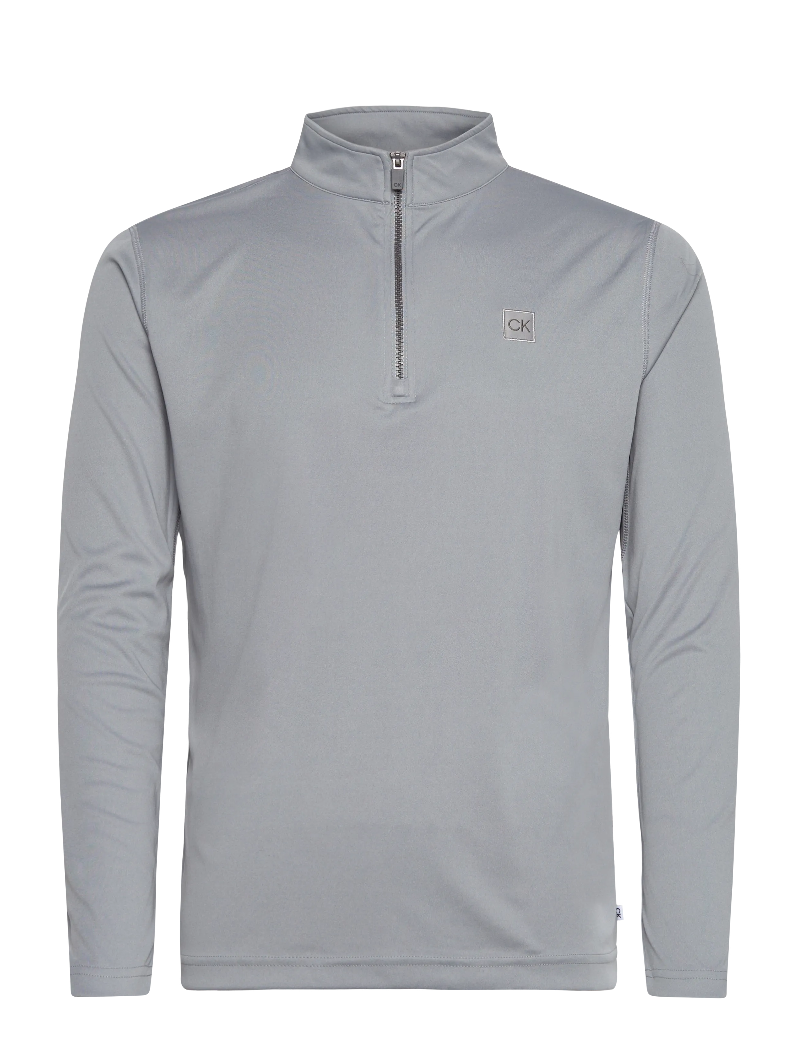 Calvin Klein Golf ADVANCE 1/4 ZIP LAYERING - Underställ - SILVER / silver