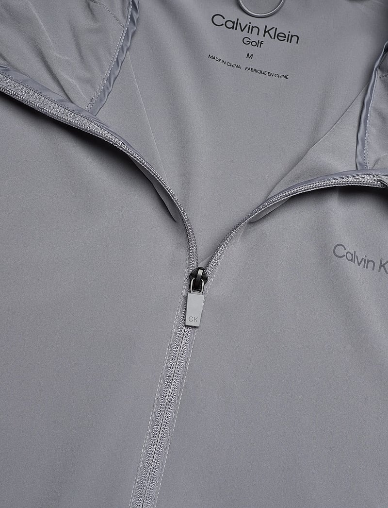 Calvin Klein Golf - LATITUDE HOODED FULL ZIP WINDBREAKER - golf-jacken - silver - 2