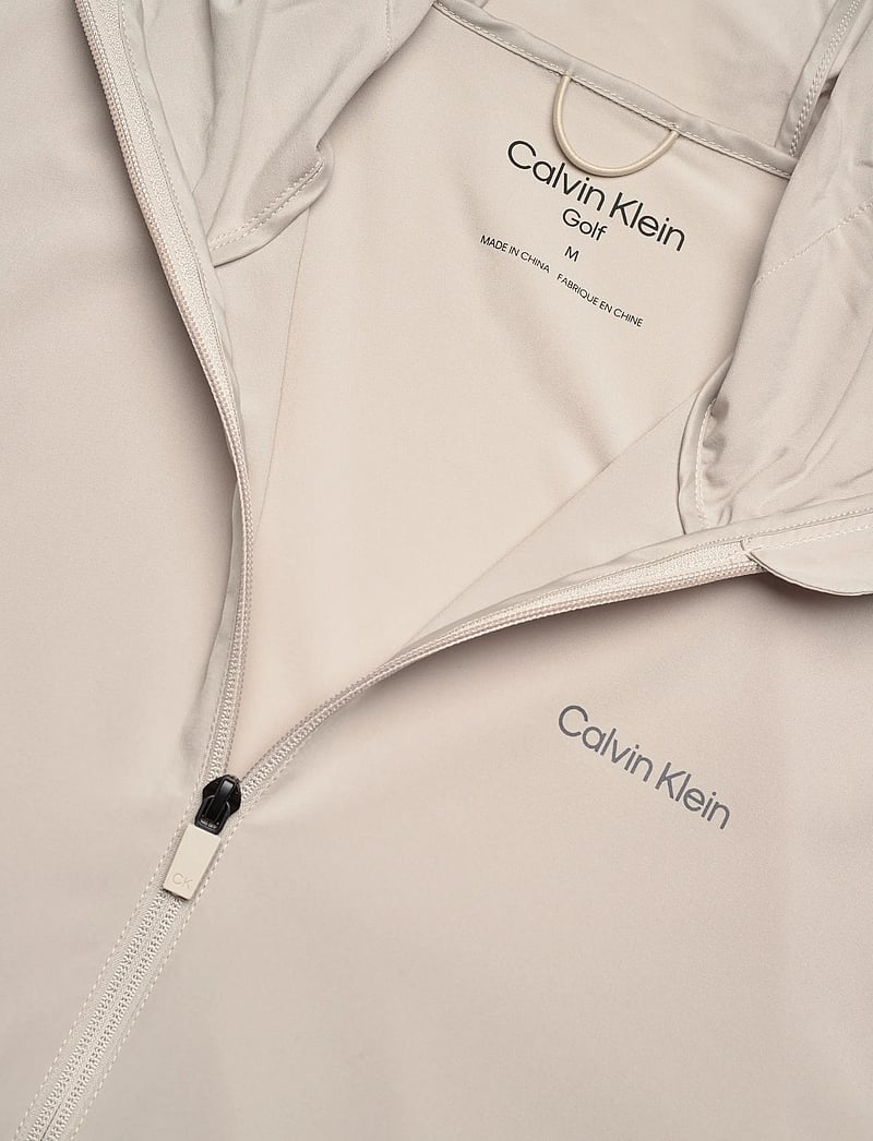 Calvin Klein Golf - LATITUDE HOODED FULL ZIP WINDBREAKER - golf-jacken - stone - 2