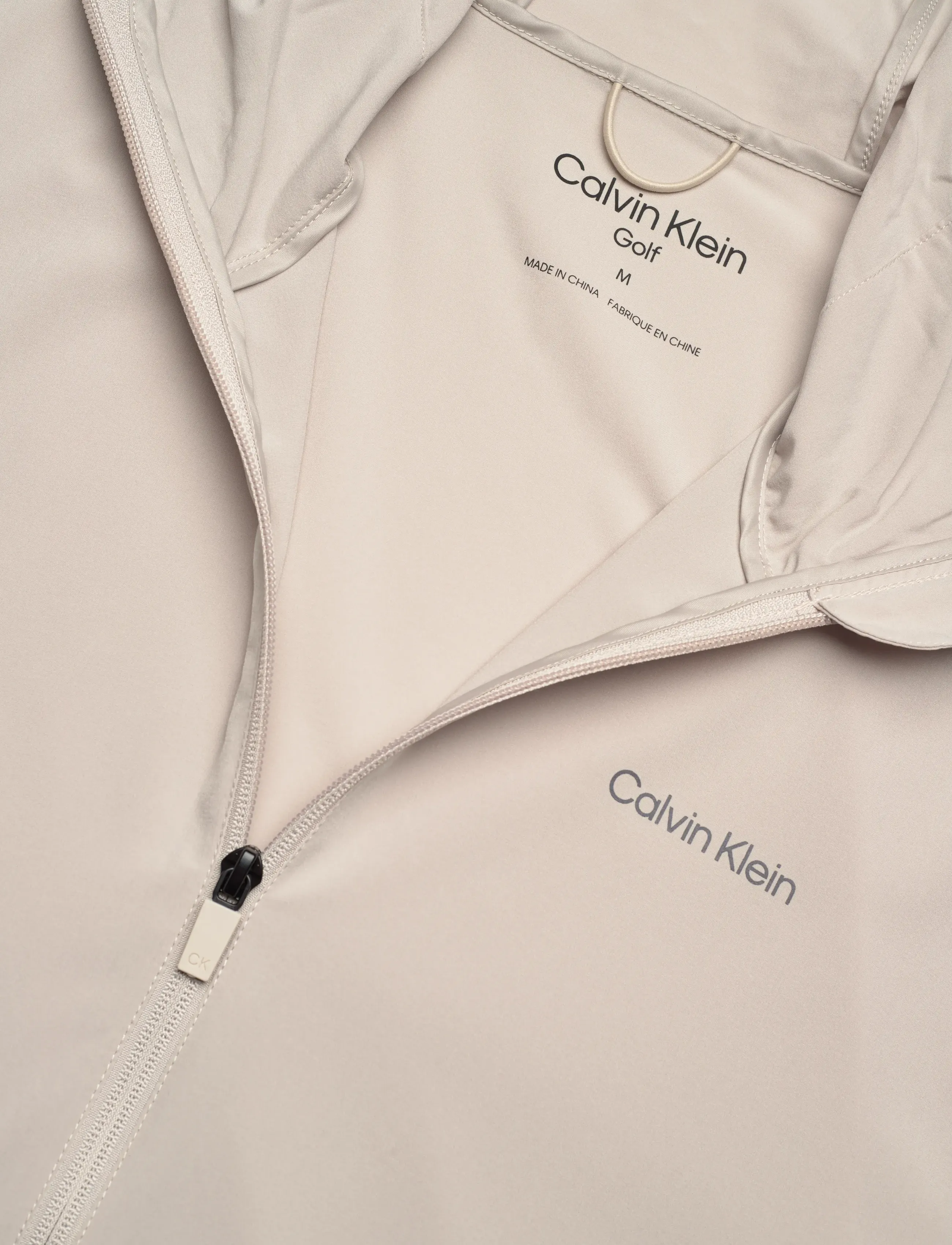 Calvin Klein Golf - LATITUDE HOODED FULL ZIP WINDBREAKER - kurtki golfowe - stone - 2