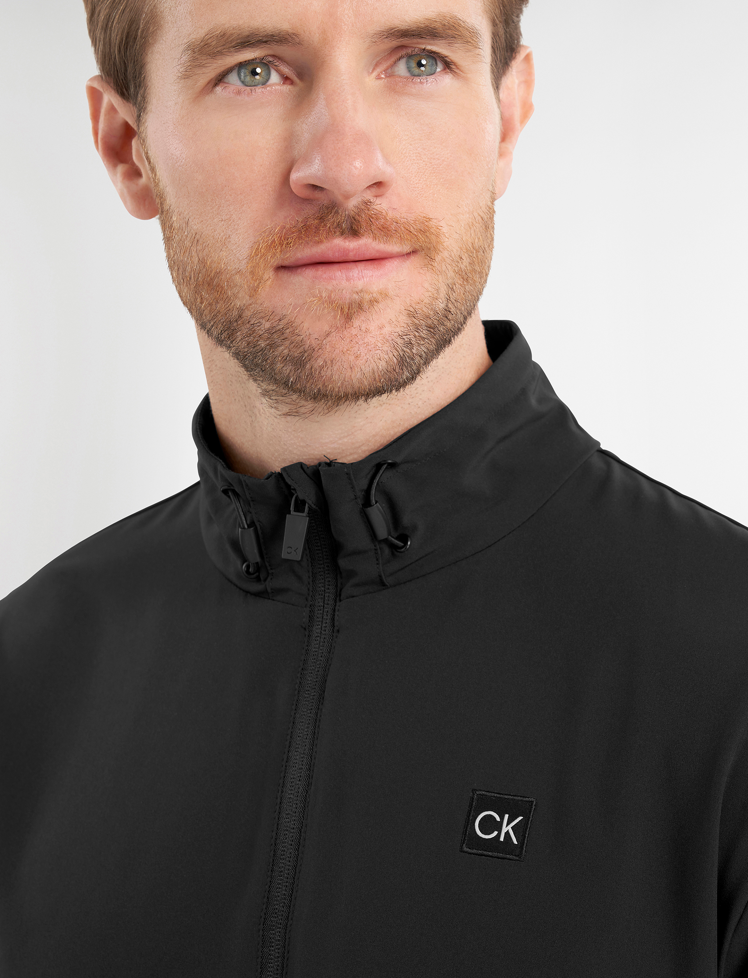 Calvin Klein Golf - MOTION FULL ZIP WINDBREAKER - black - 4