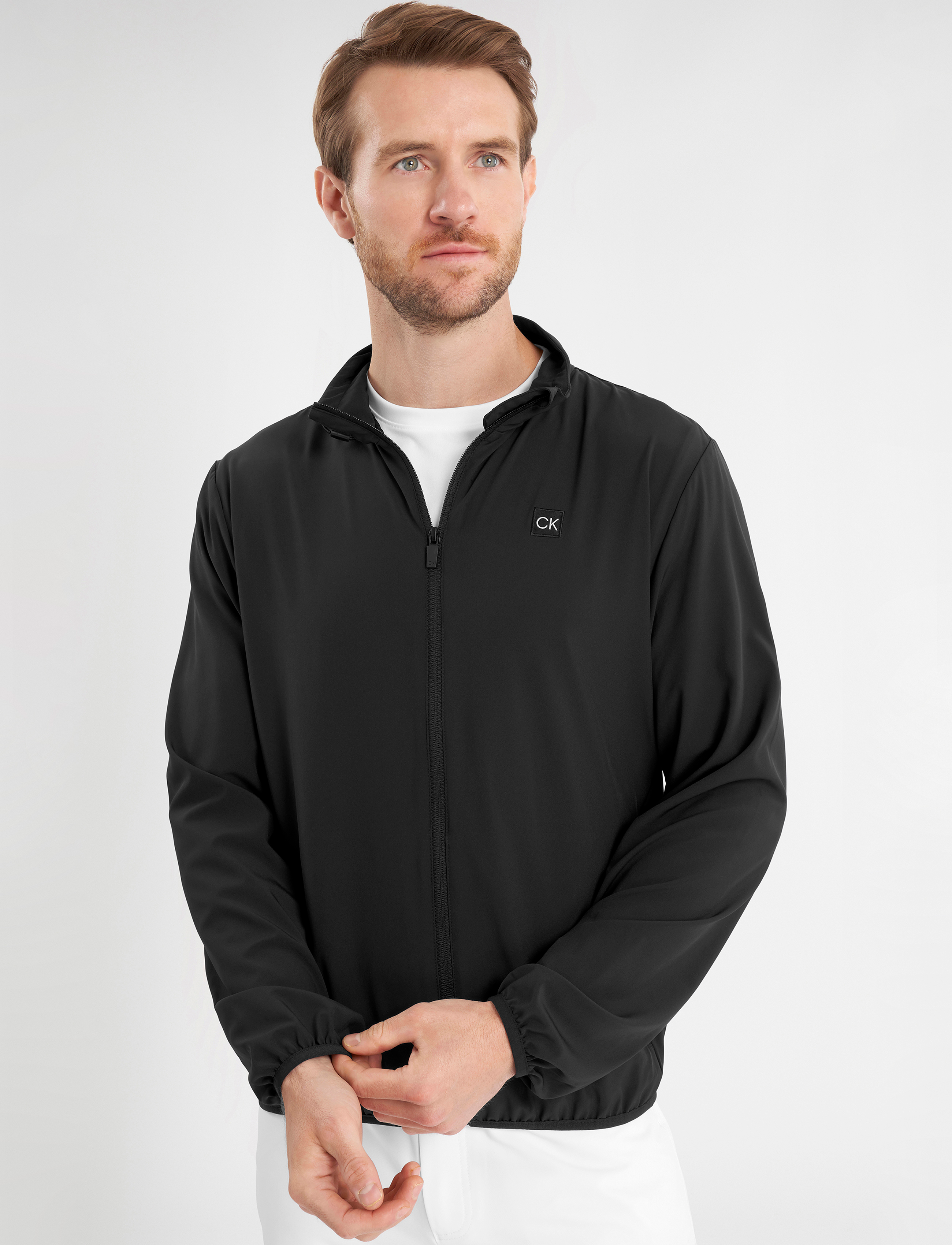 Calvin Klein Golf - MOTION FULL ZIP WINDBREAKER - black - 5