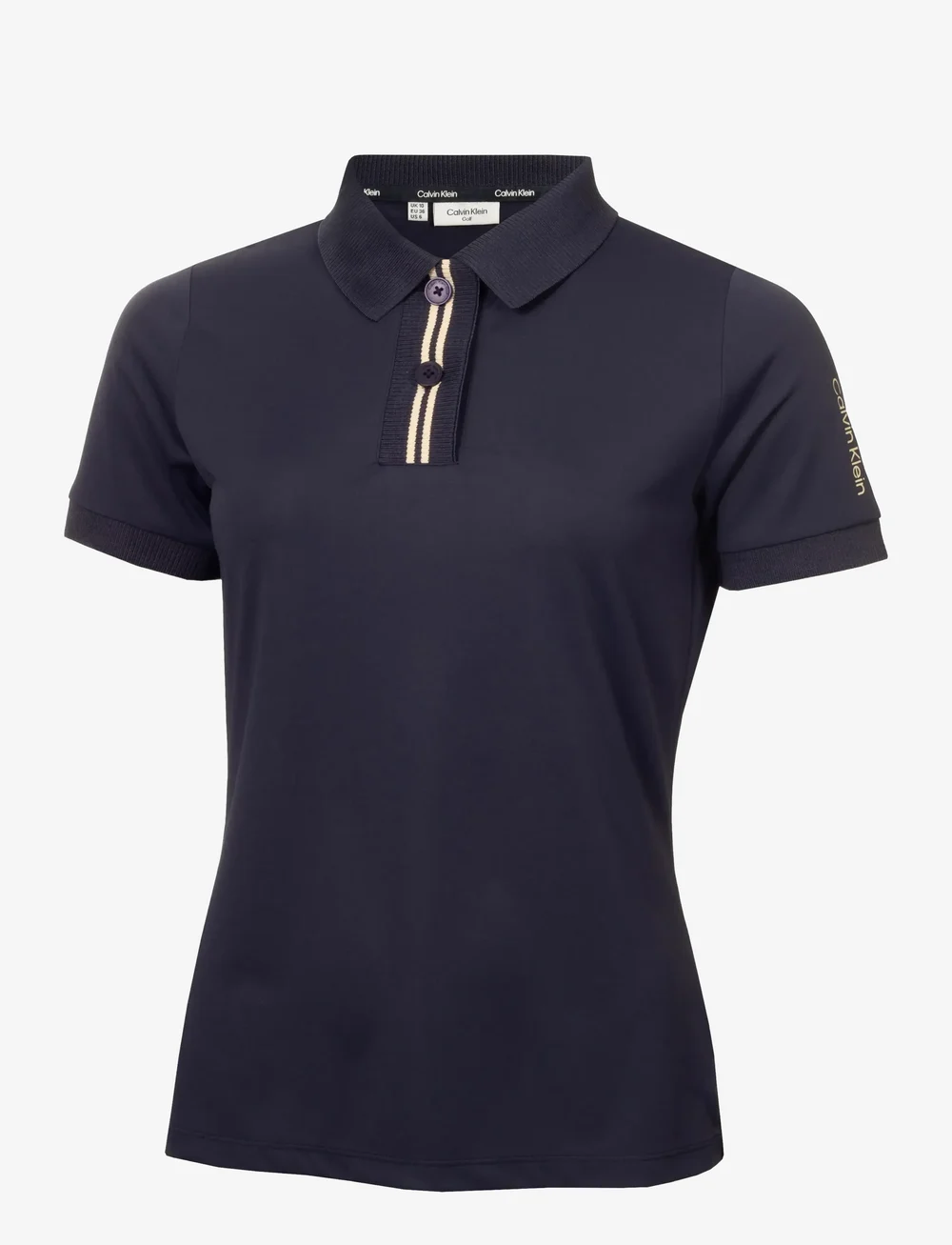 Calvin Klein Golf - LAYLA SHORT SLEEVE POLO - oberteile & t-shirts - nvy - 0