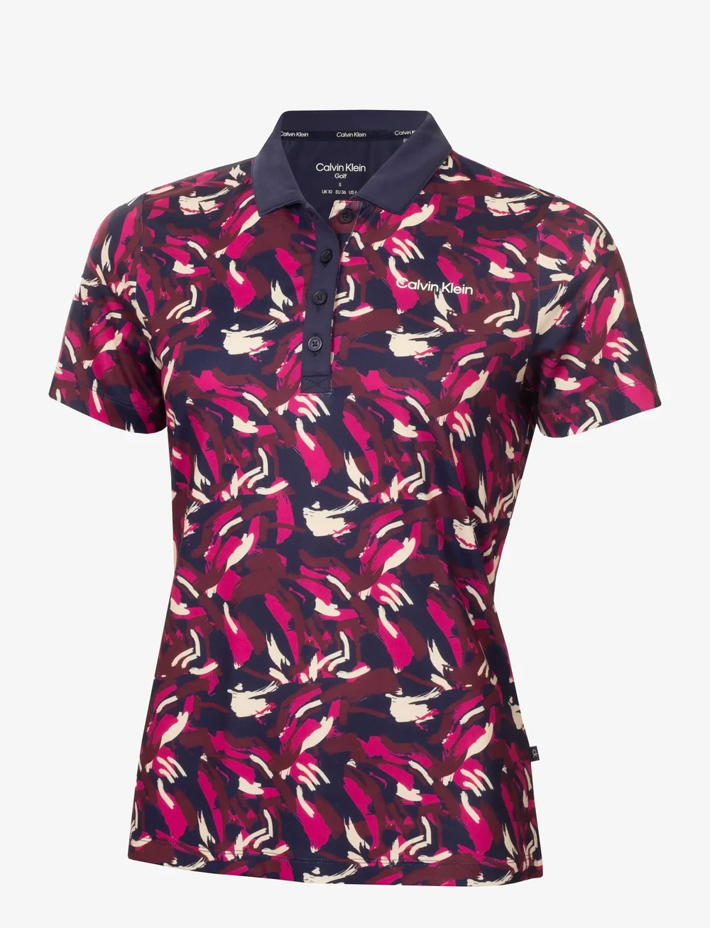 Calvin Klein Golf - BRUSHSTROKE PRINTED POLO - toppe & t-shirts - prt - 1