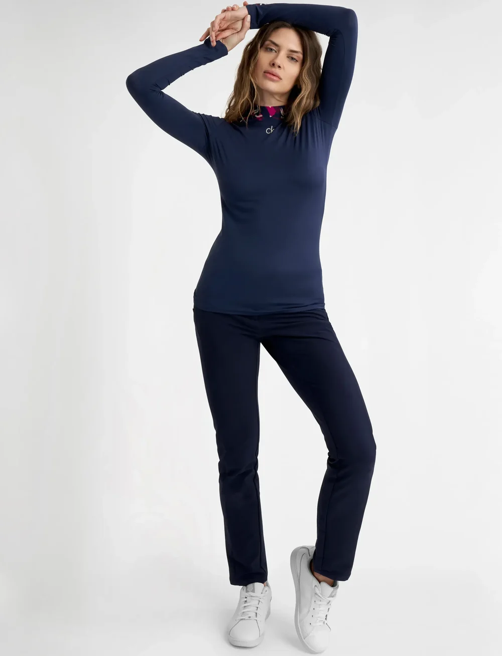 Calvin Klein Golf - HALSEY BASELAYER - underställströjor - nvy - 3