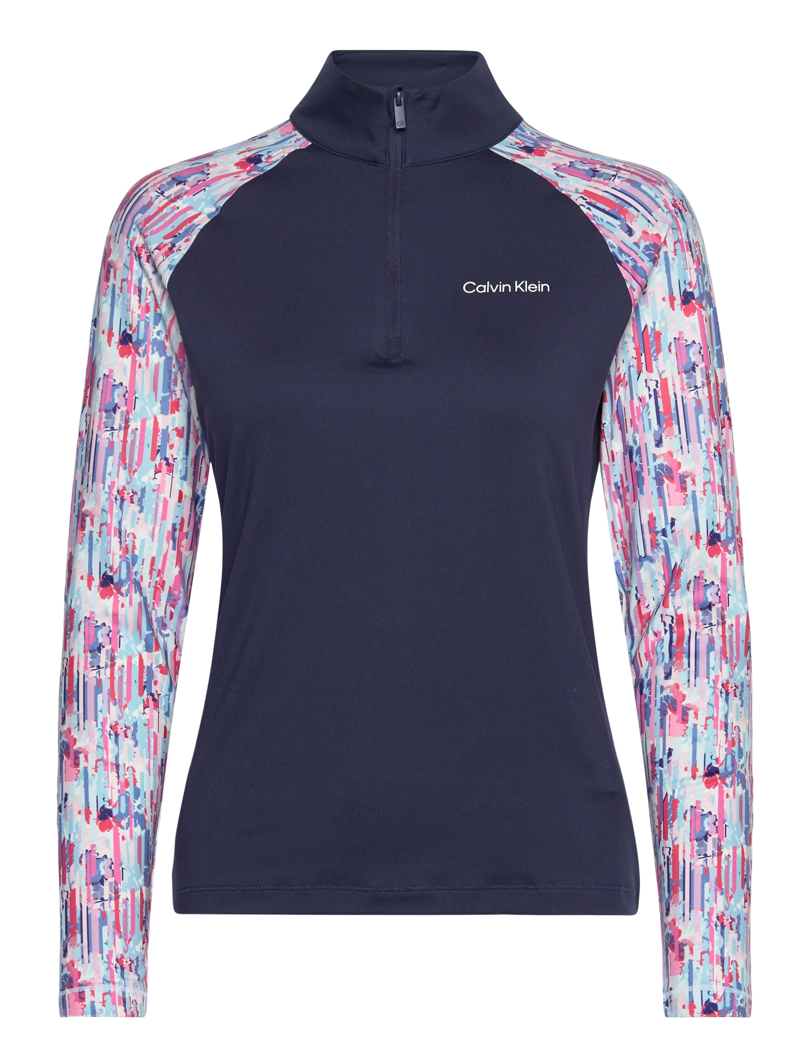 CALVIN KLEIN GOLF Dakota Quarter Zip Oberteil Navy - S - Damen