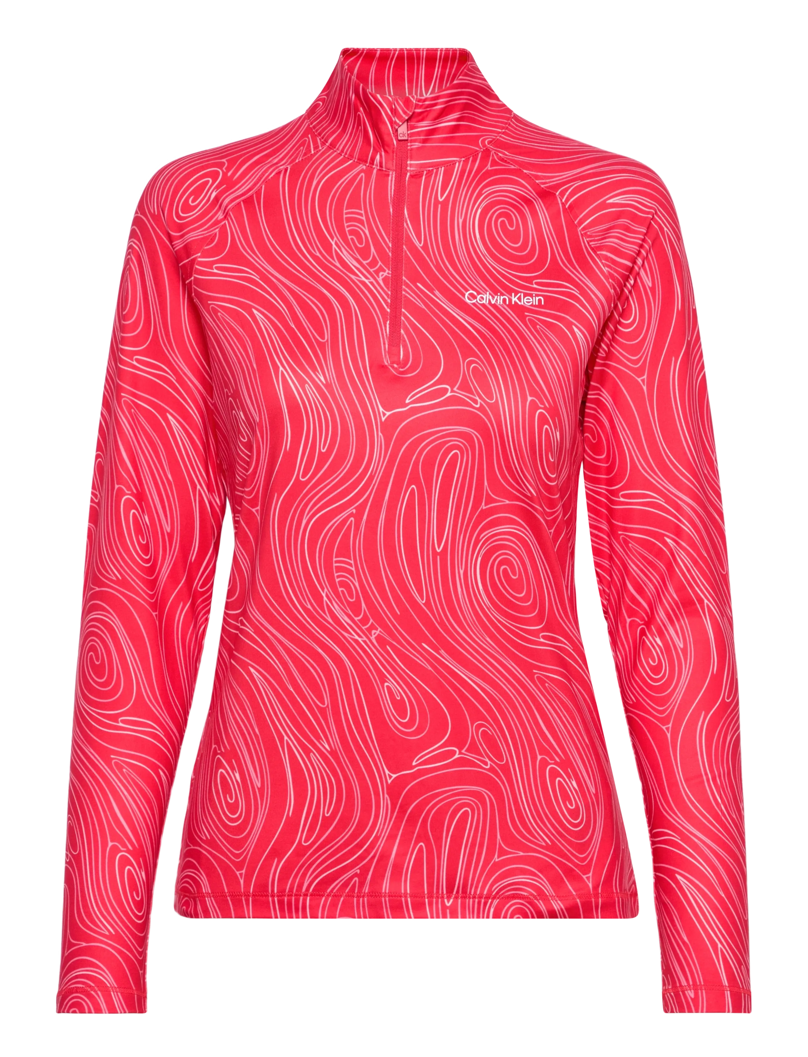 CALVIN KLEIN GOLF Dakota Quarter Zip Oberteil Pink - XXL - Damen