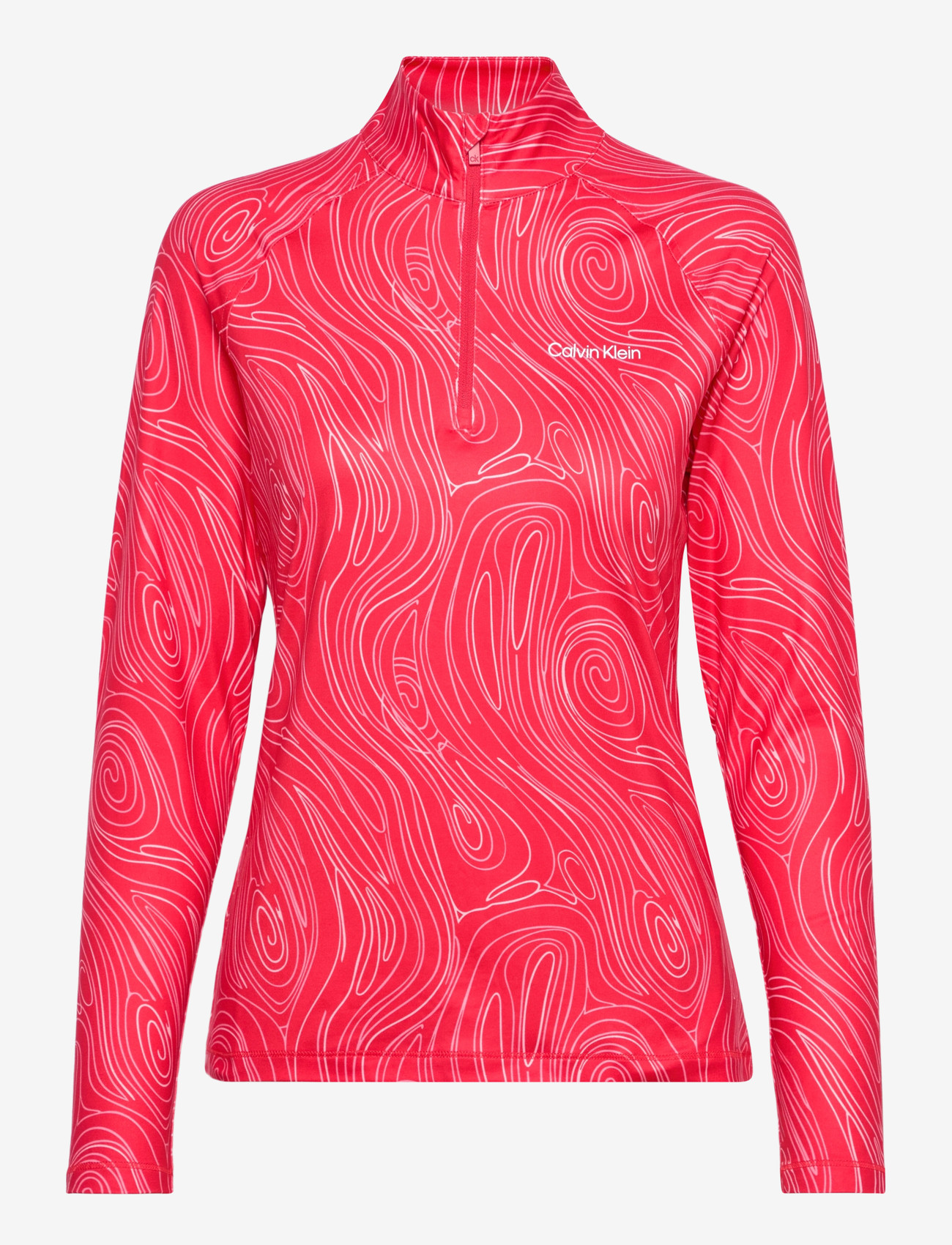 Calvin Klein Golf - DAKOTA QUARTER ZIP TOP - oberteile - marble print - 0