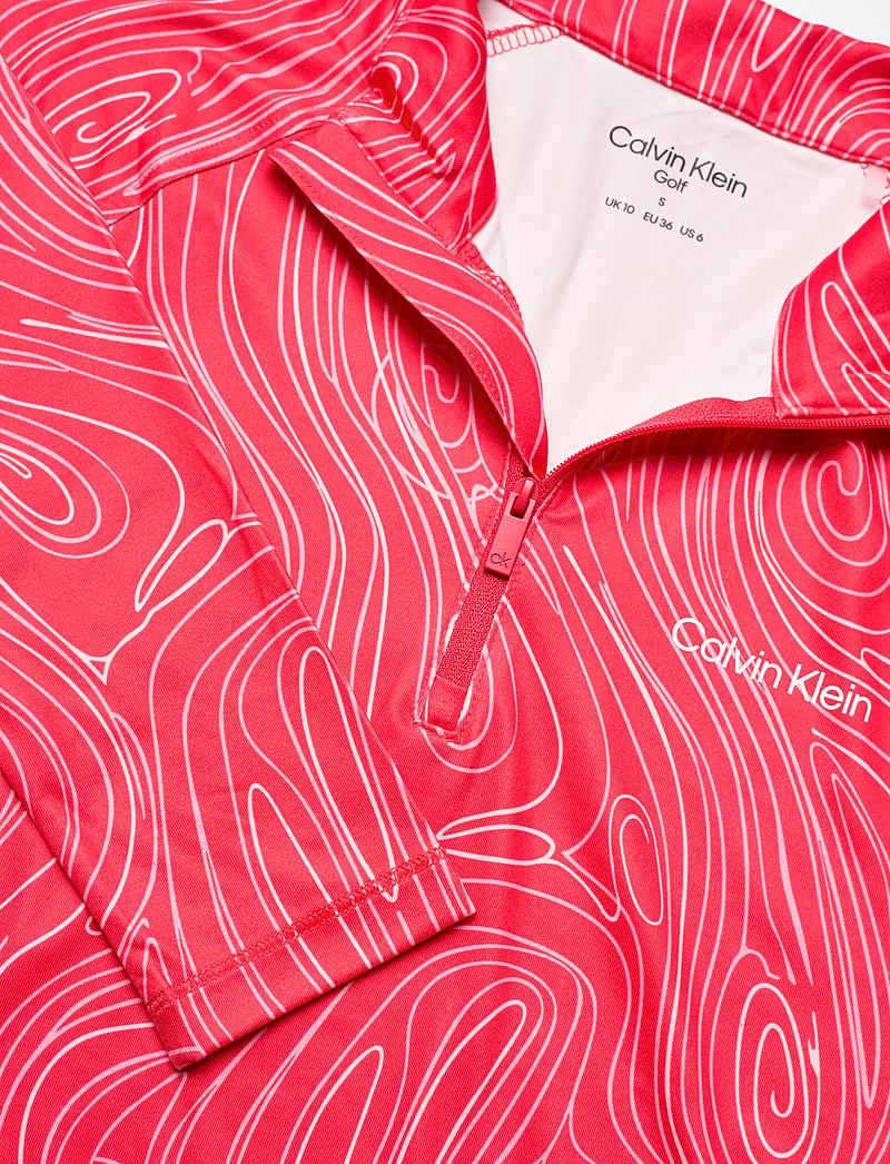 Calvin Klein Golf - DAKOTA QUARTER ZIP TOP - oberteile - marble print - 2