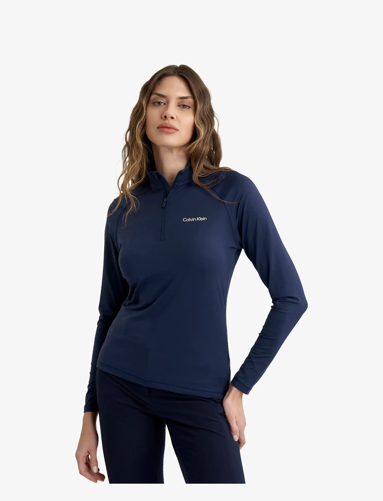 Calvin Klein Golf - DAKOTA QUARTER ZIP TOP - termoundertrøjer - nvy - 2