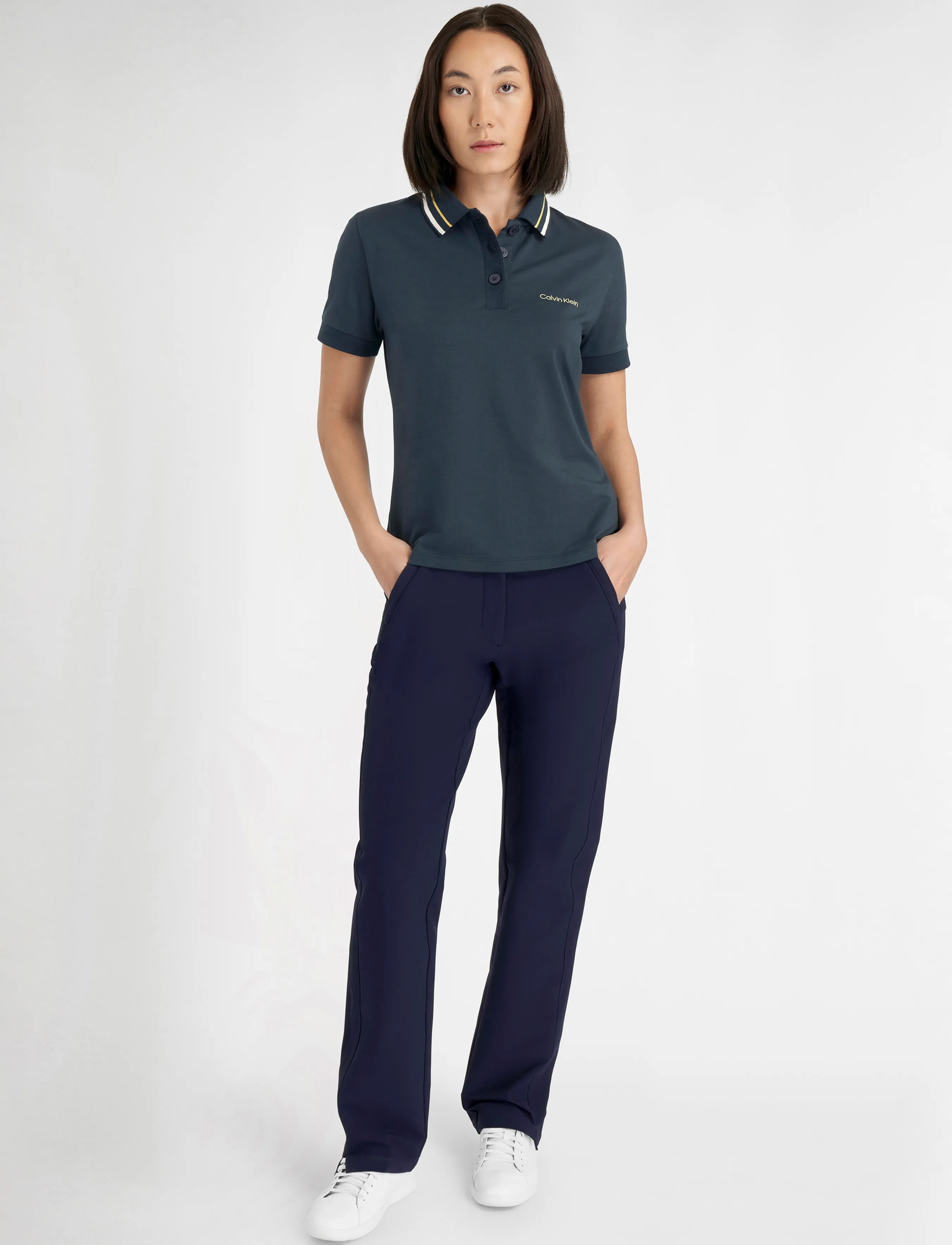 Calvin Klein Golf - LUMI POLO - toppar & t-shirts - spenvy - 3