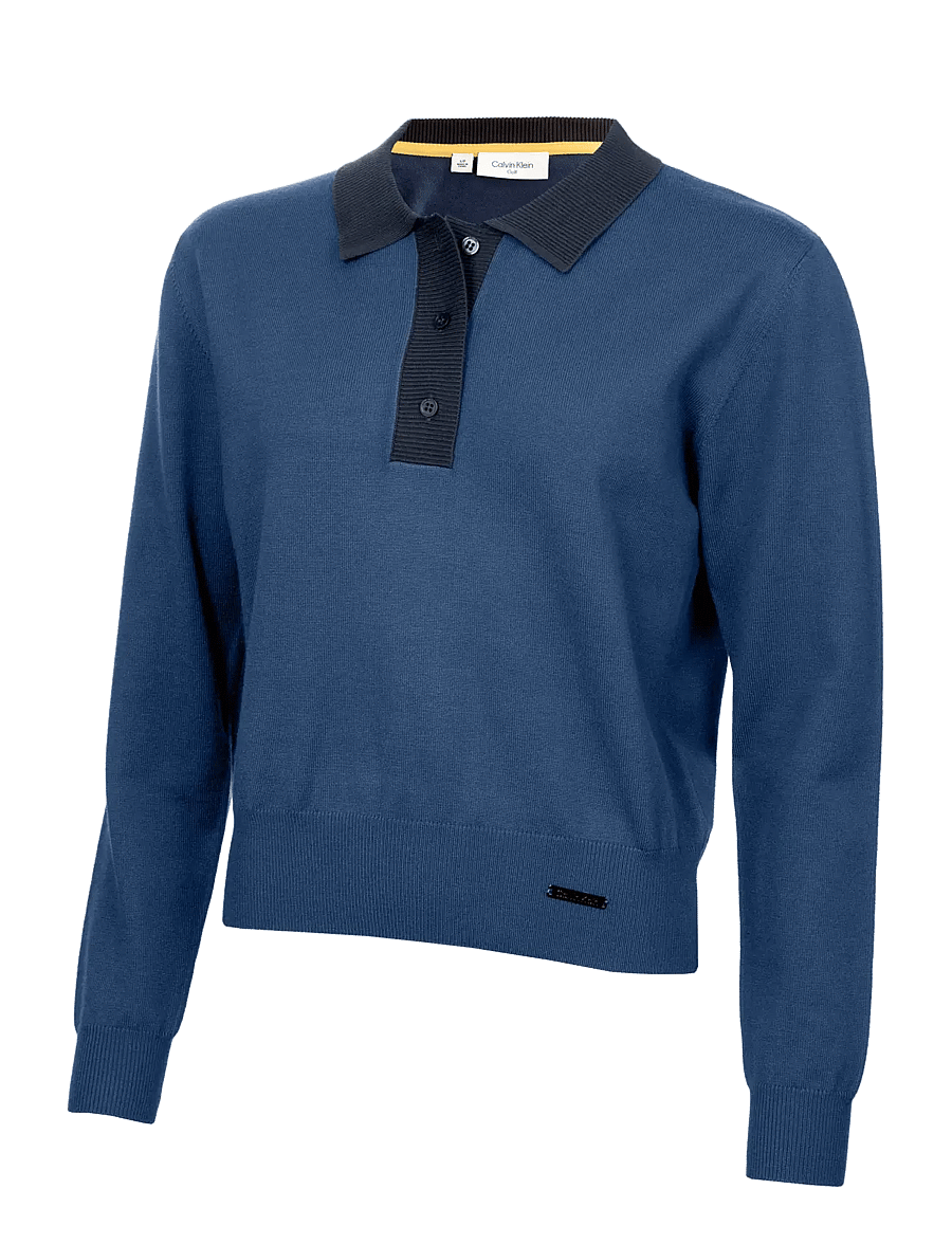 Calvin Klein Golf - OLWYN POLO SWEATER - polos - ddm - 1