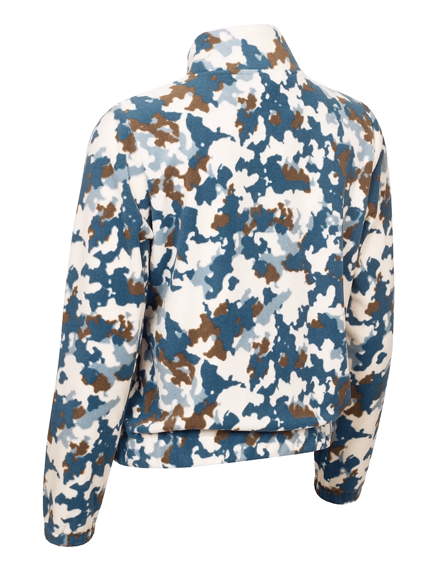 Calvin Klein Golf - CELYN BLUR PRINT 1/2 ZIP FLEECE - brcm-ddm - 2