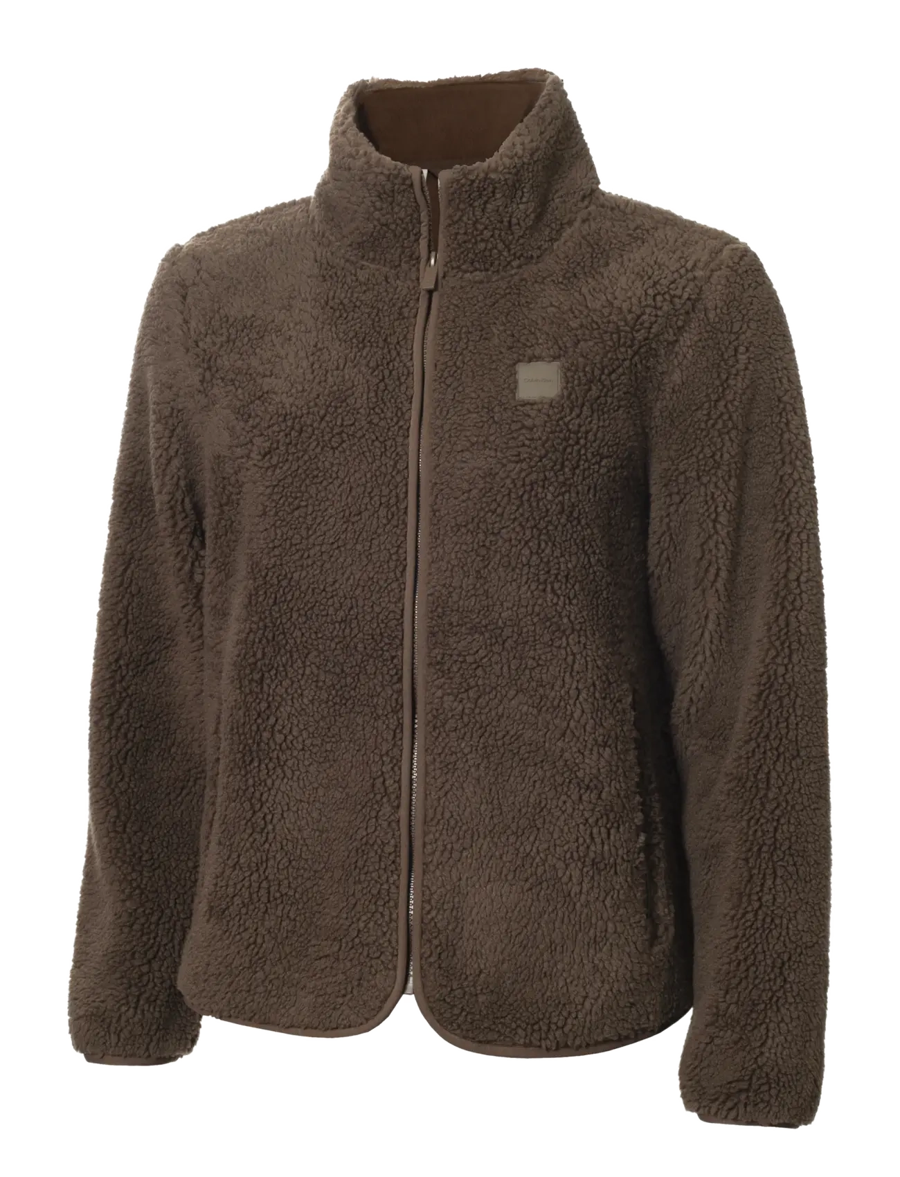 Calvin Klein Golf EIRA BONDED FLEECE JACKET - Clothing - CDRBRN / brown