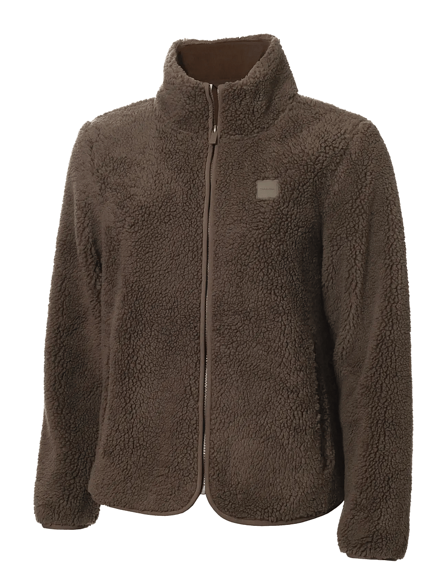 Calvin Klein Golf - EIRA BONDED FLEECE JACKET - cdrbrn - 1