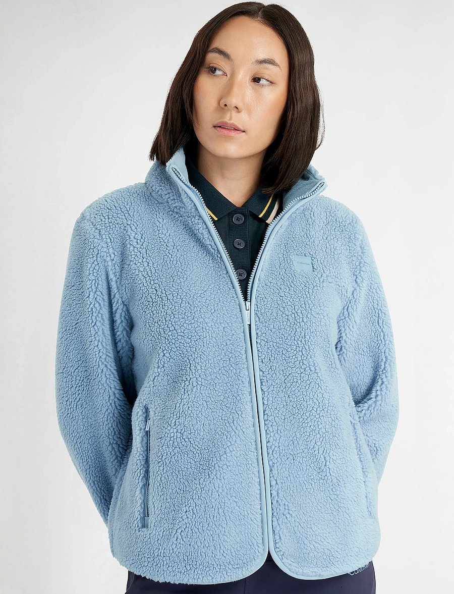 Calvin Klein Golf - EIRA BONDED FLEECE JACKET - kampsunid ja vahekihid - gclblu - 0