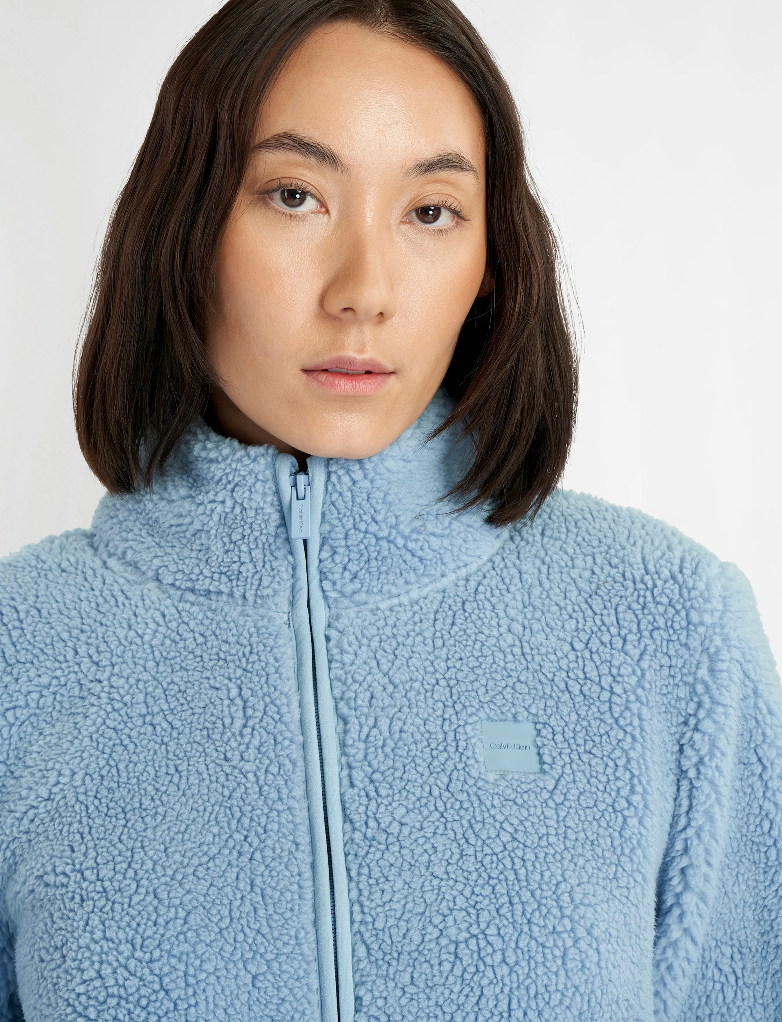 Calvin Klein Golf - EIRA BONDED FLEECE JACKET - tops - gclblu - 4