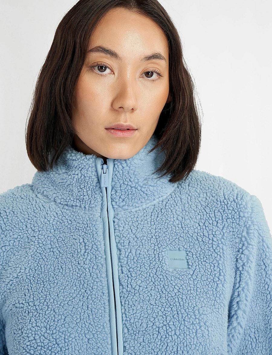 Calvin Klein Golf - EIRA BONDED FLEECE JACKET - kampsunid ja vahekihid - gclblu - 4