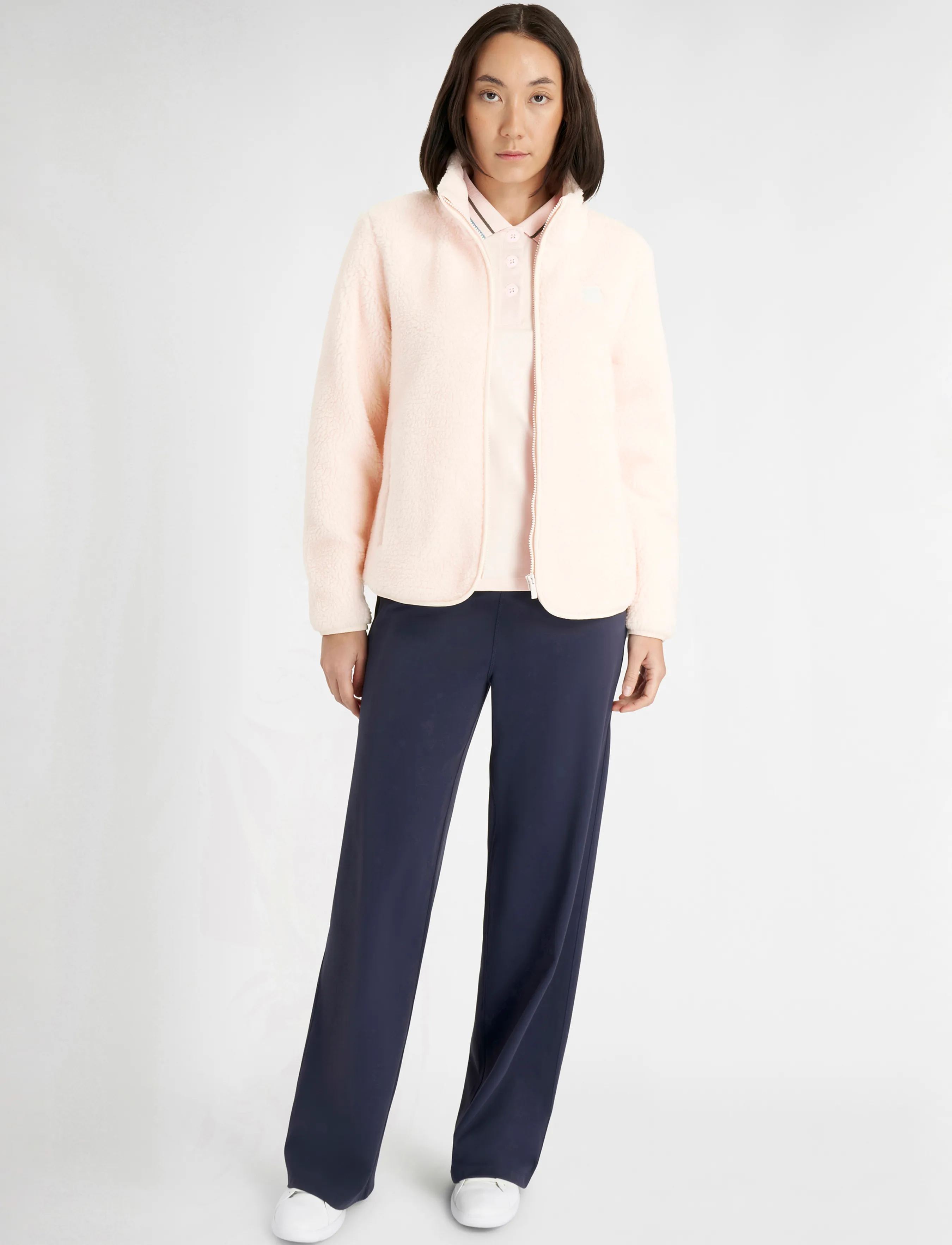 Calvin Klein Golf - EIRA BONDED FLEECE JACKET - tops - icebls - 3