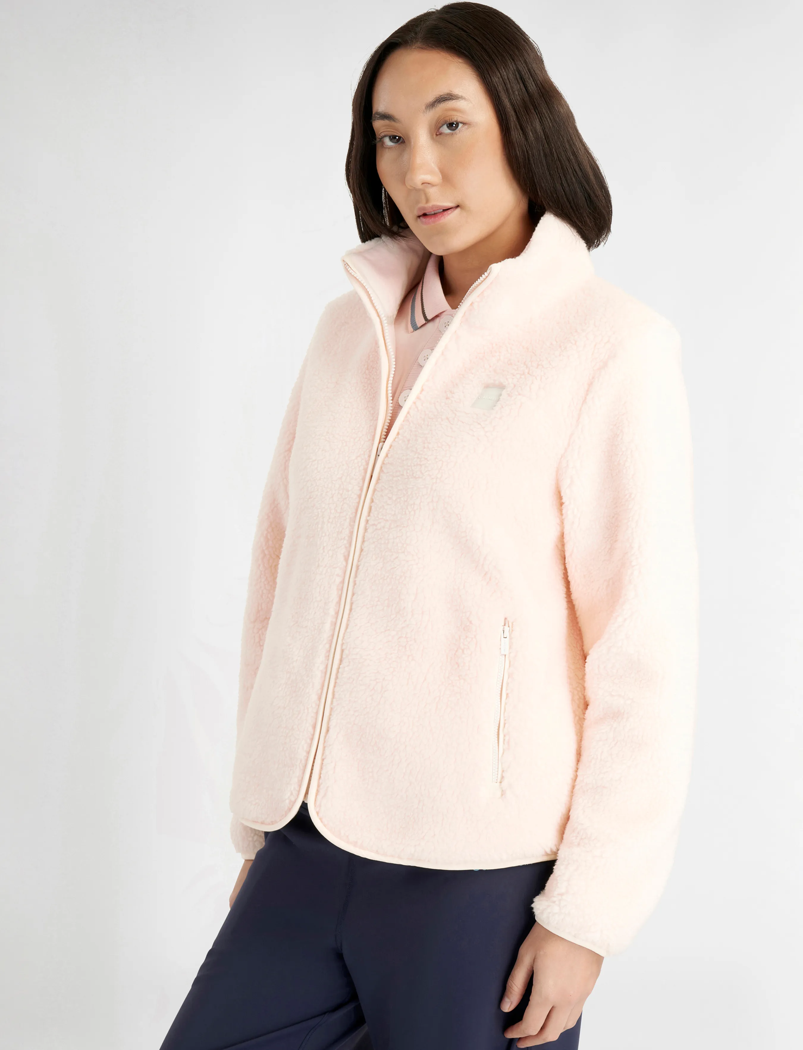 Calvin Klein Golf - EIRA BONDED FLEECE JACKET - tops - icebls - 5