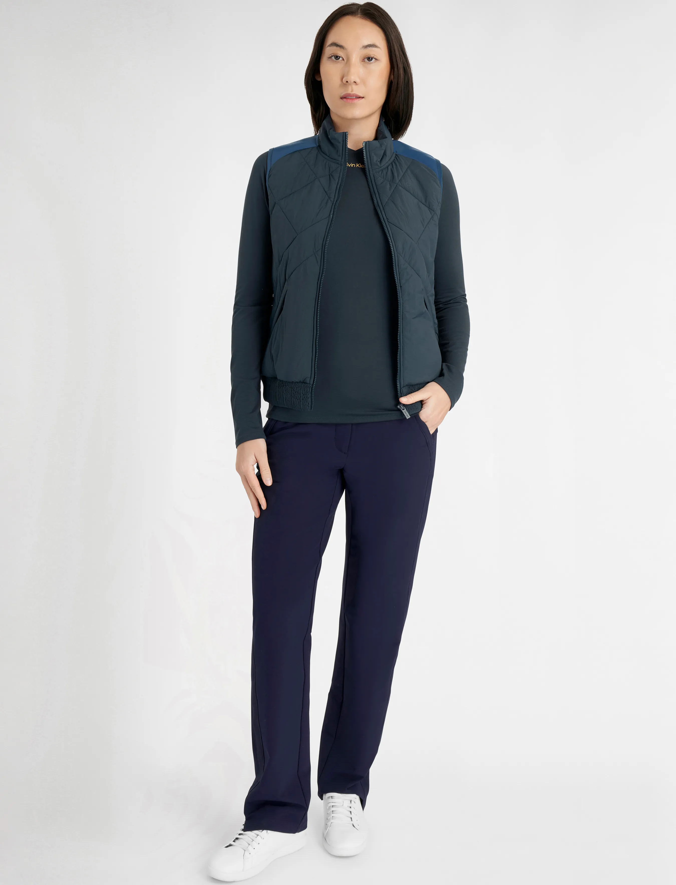 Calvin Klein Golf - ELIORA HYBRID GILET - spenvy - 4