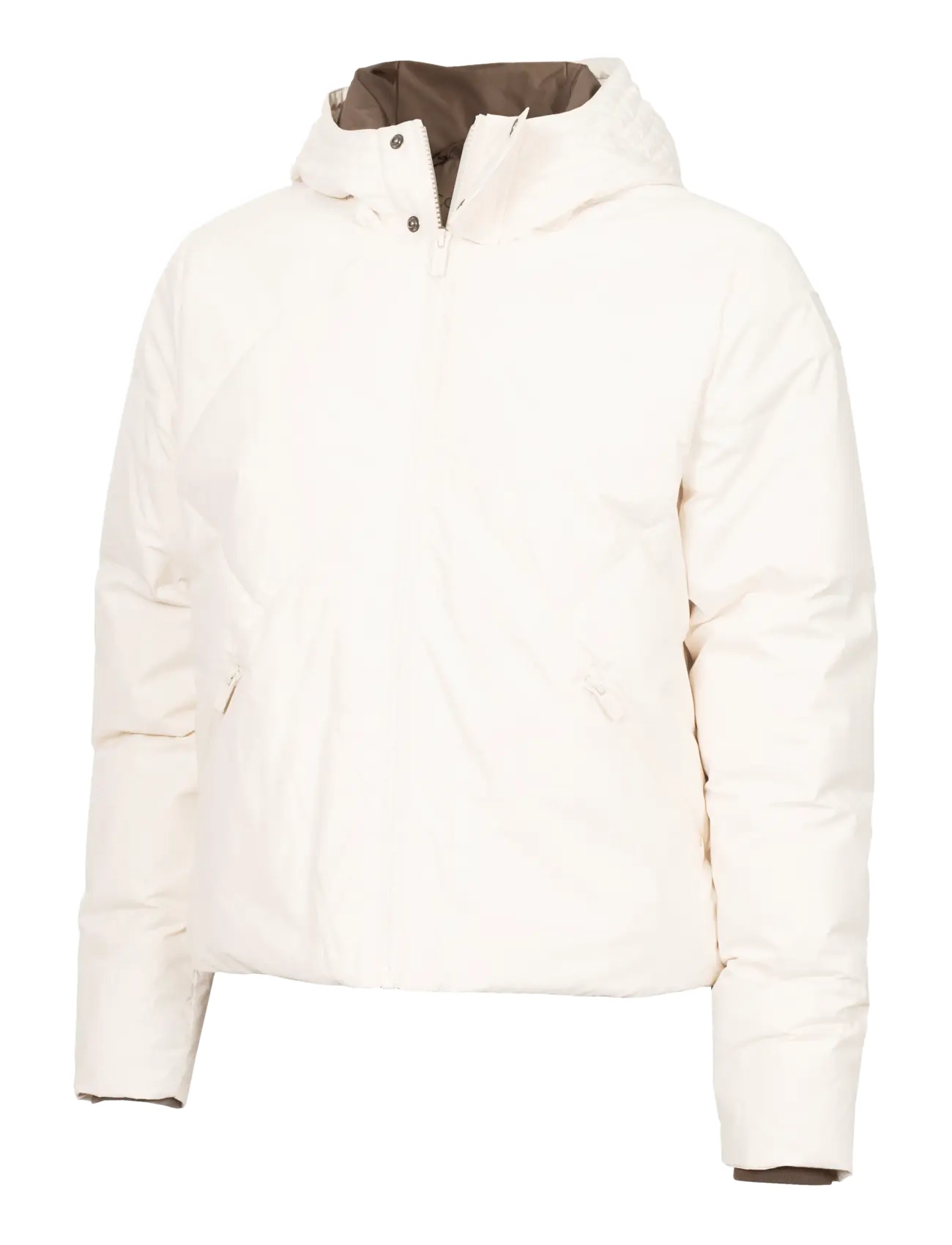 Calvin Klein Golf OLIVIA DOWN PUFFER JACKET - New Arrivals - BRCM / cream
