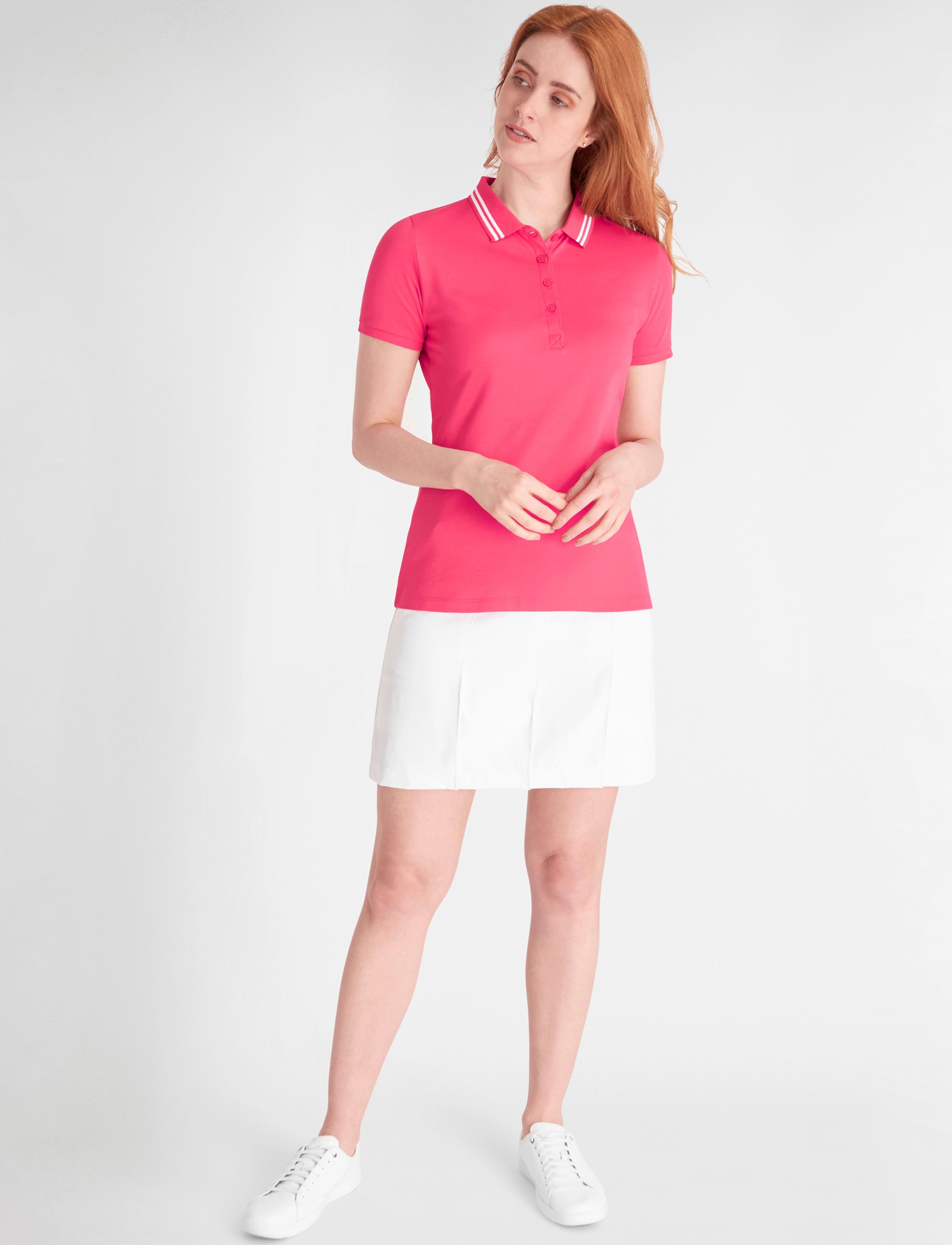 Calvin Klein Golf - BRIGHTMEADOW POLO - berry pink - 3