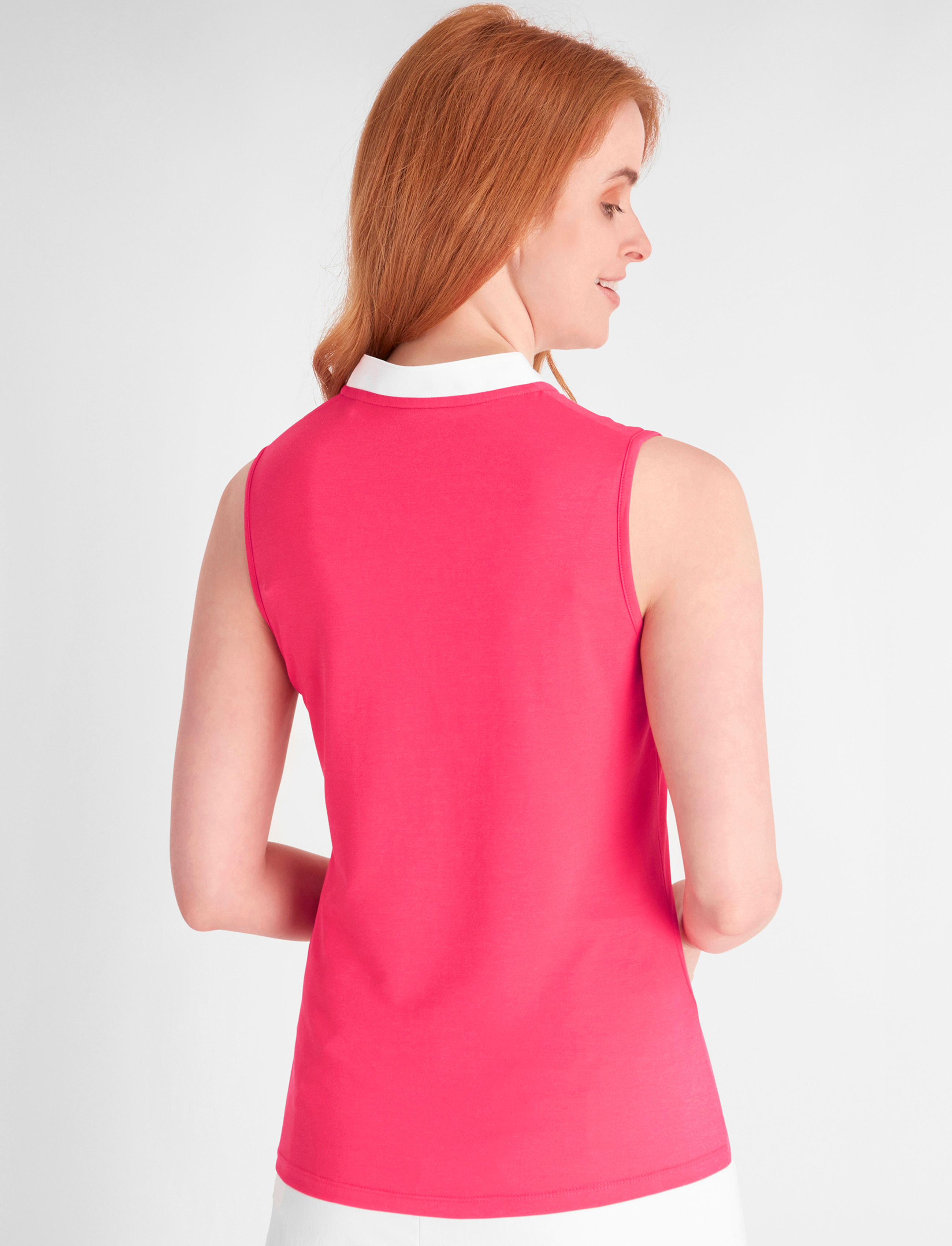 Calvin Klein Golf - DAYTON S/LESS POLO - berry  pink - 5