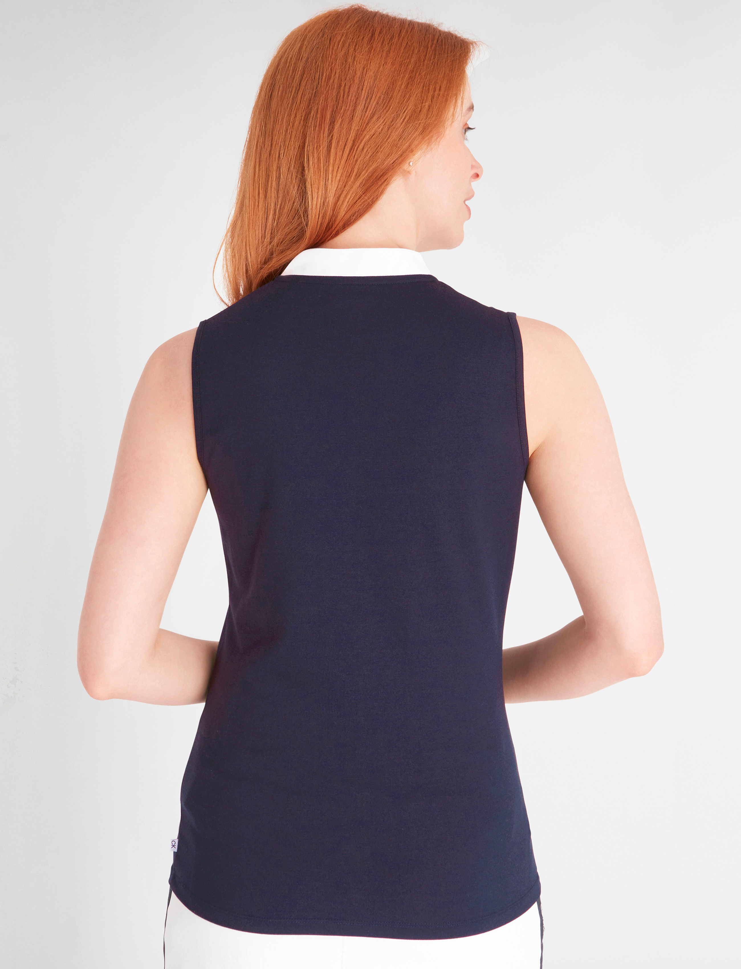 Calvin Klein Golf - DAYTON S/LESS POLO - navy - 5