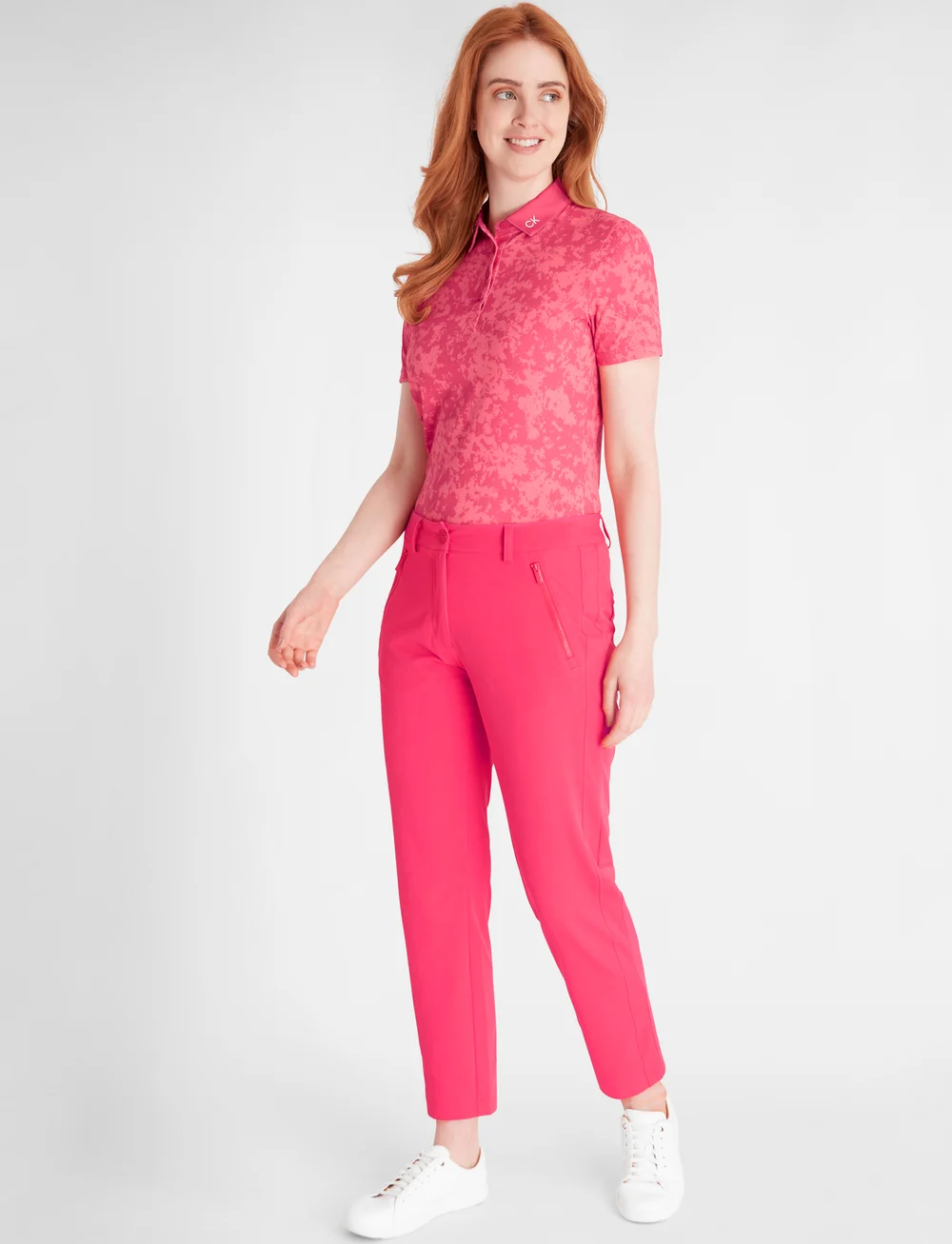 Calvin Klein Golf - STARLIGHT TROUSERS - golfa bikses - berry pink - 3