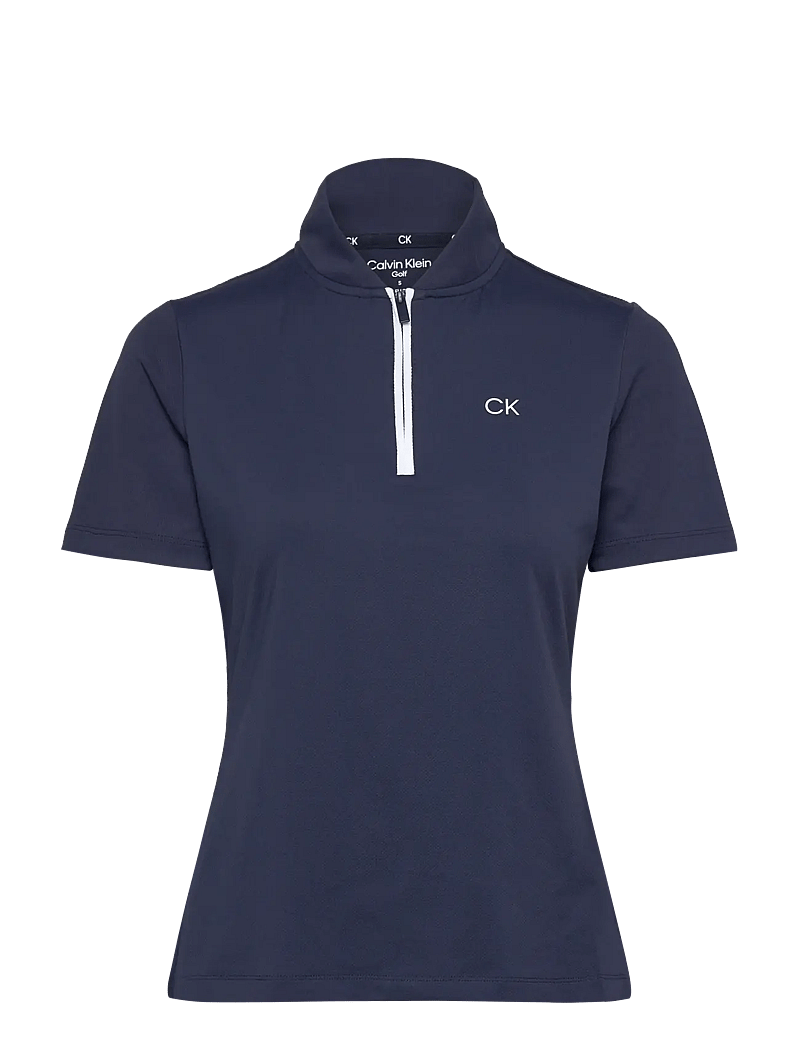 Calvin Klein Golf - TATTLER S/S SHIRT - toppe & t-shirts - navy - 1