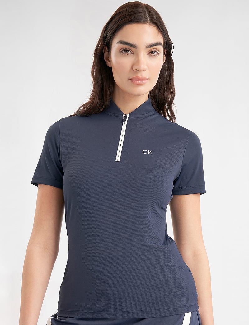 Calvin Klein Golf - TATTLER S/S SHIRT - toppe & t-shirts - navy - 5
