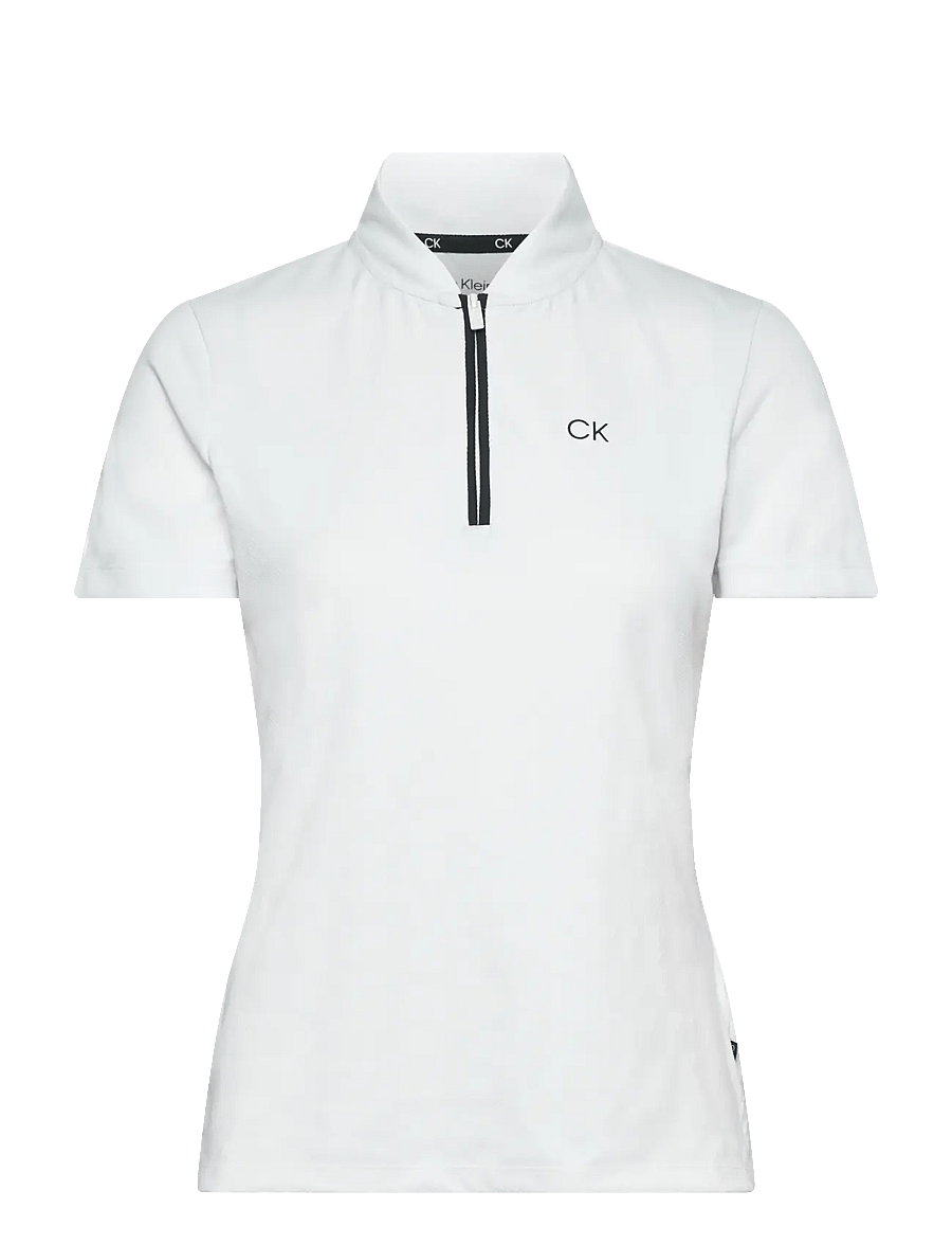 Calvin Klein Golf - TATTLER S/S SHIRT - koszulki polo - white - 1