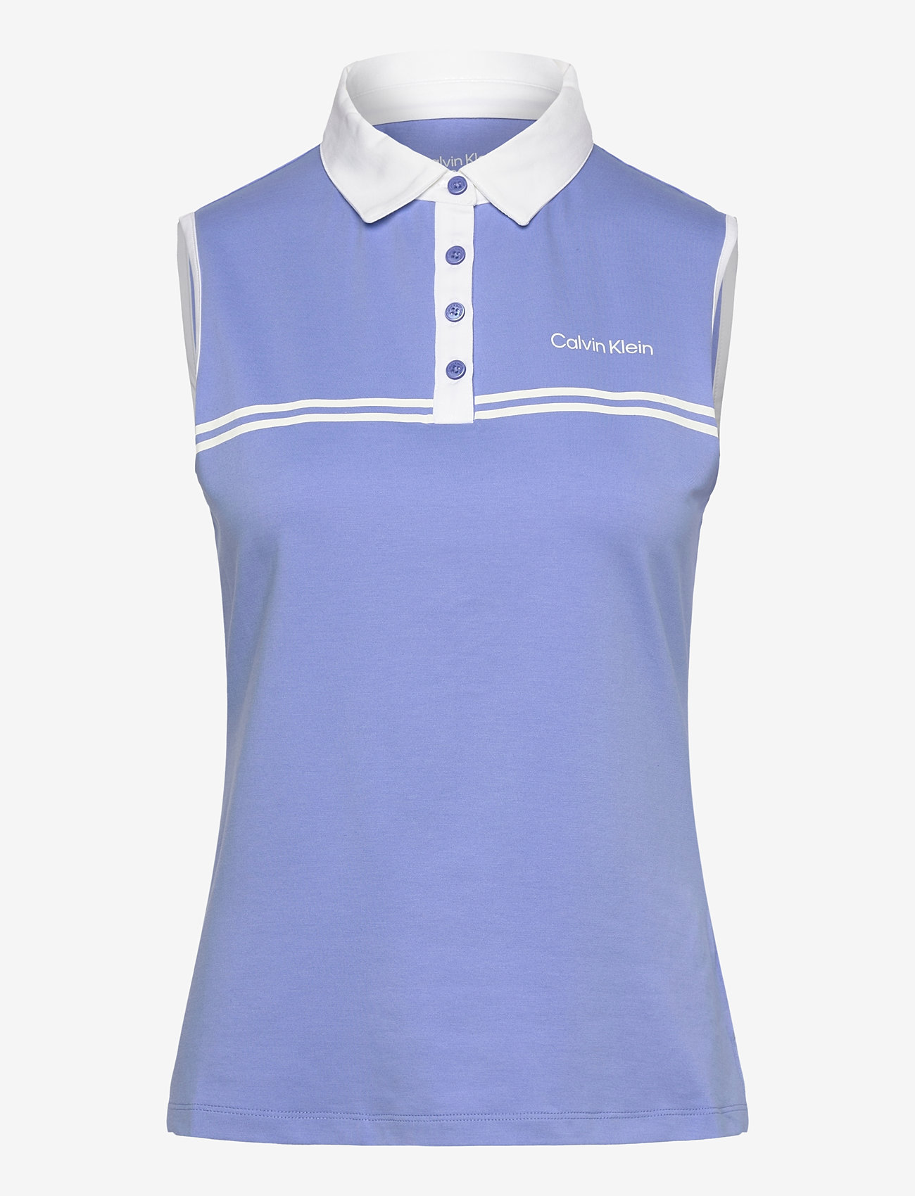 Calvin Klein Golf - BELLEVUE S/LESS POLO - débardeurs - cornflower blue - 1