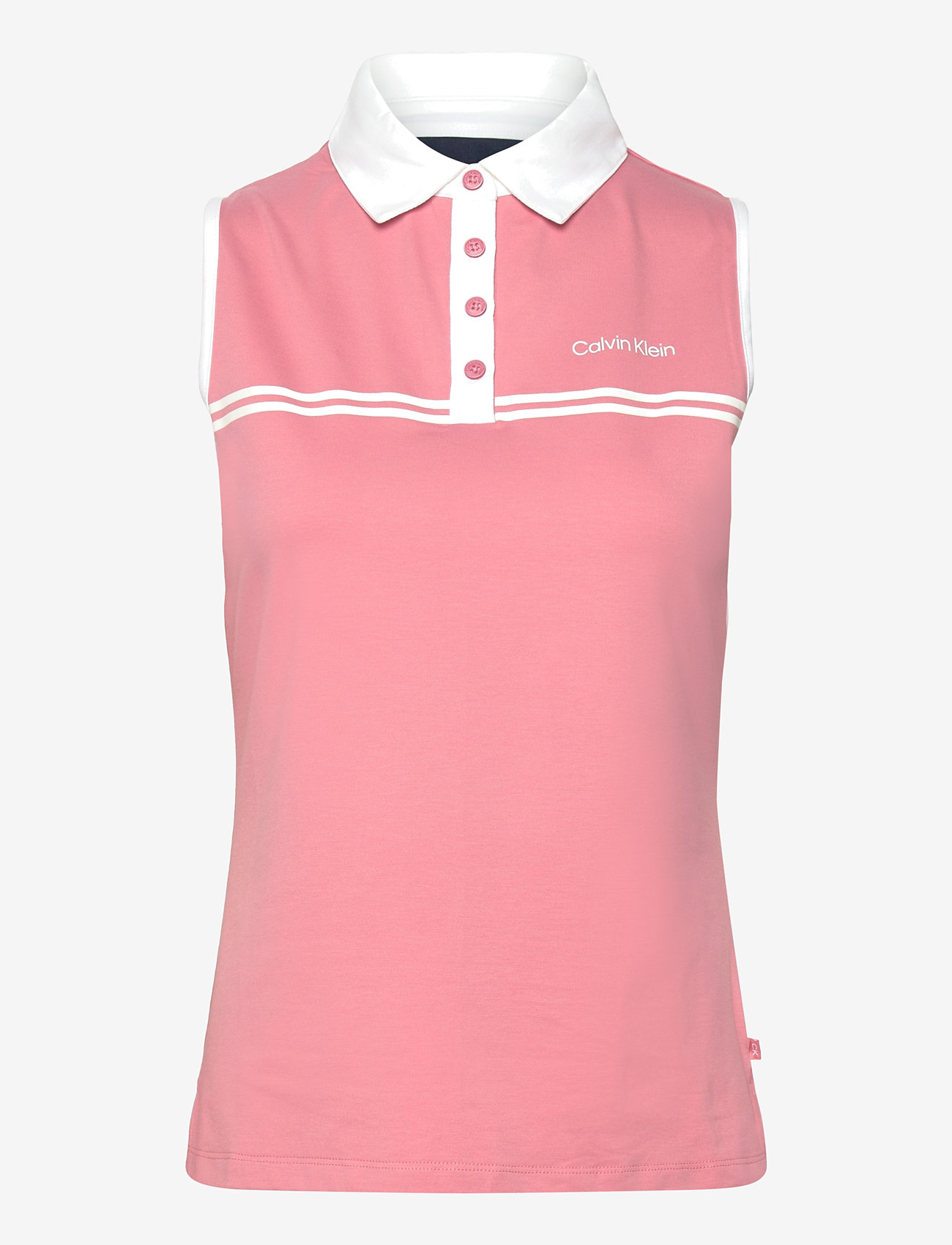 Calvin Klein Golf - BELLEVUE S/LESS POLO - koszulki polo - powder pink - 1